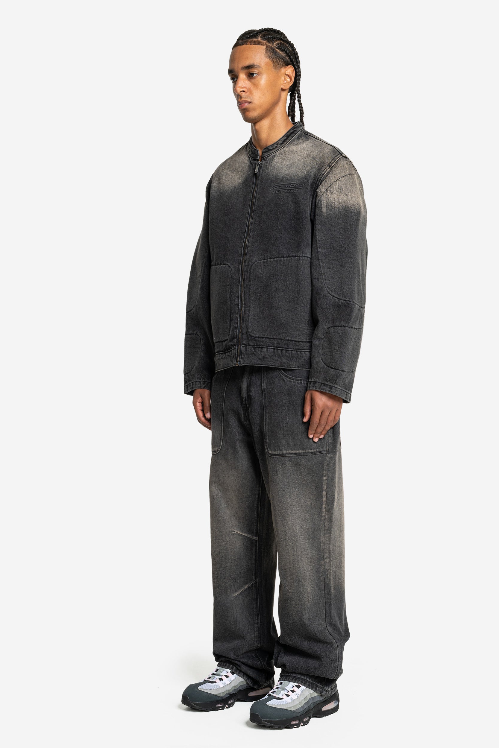 PADDED DENIM JACKET