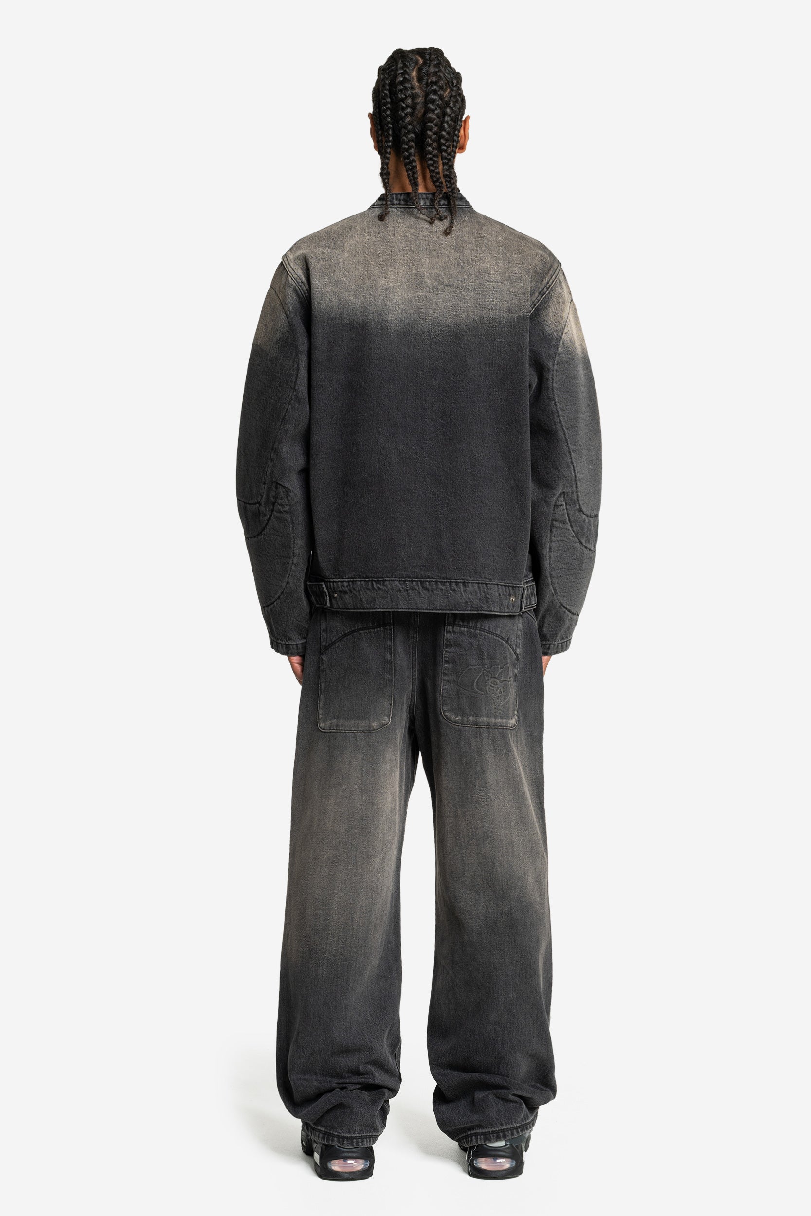 CRUSH DENIM BLACK WASHED
