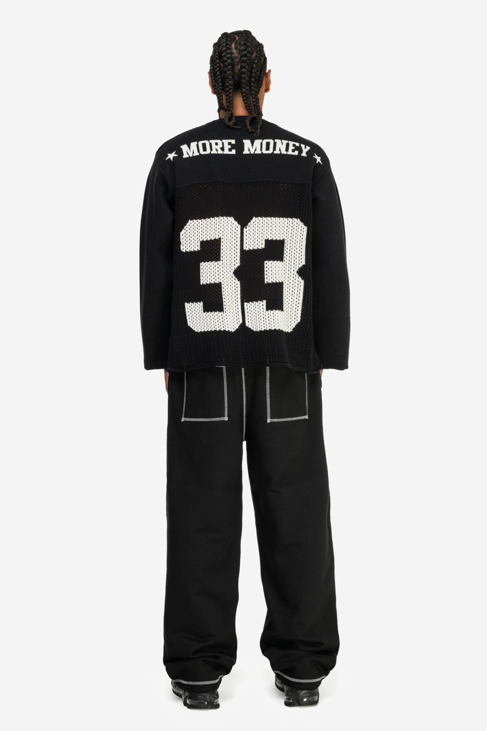 KNIT JERSEY BLACK