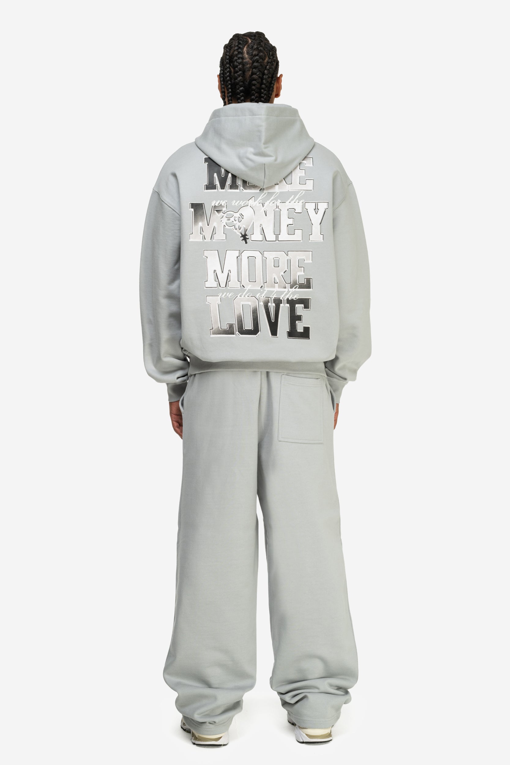 CHROME HOODIE GREY