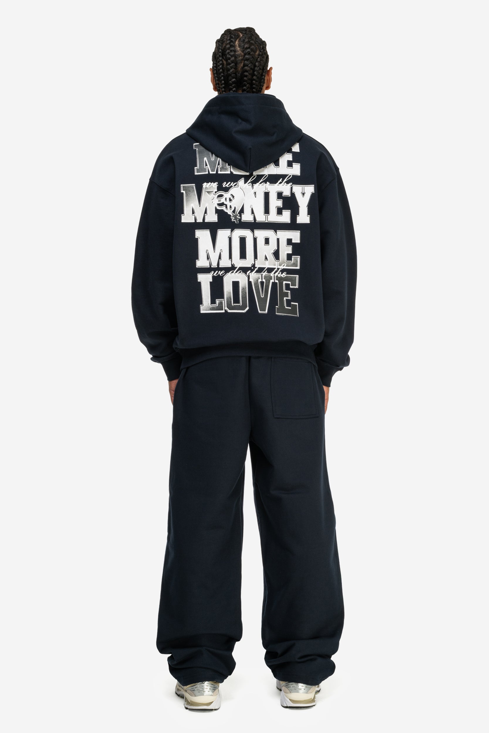 CHROME HOODIE NAVY