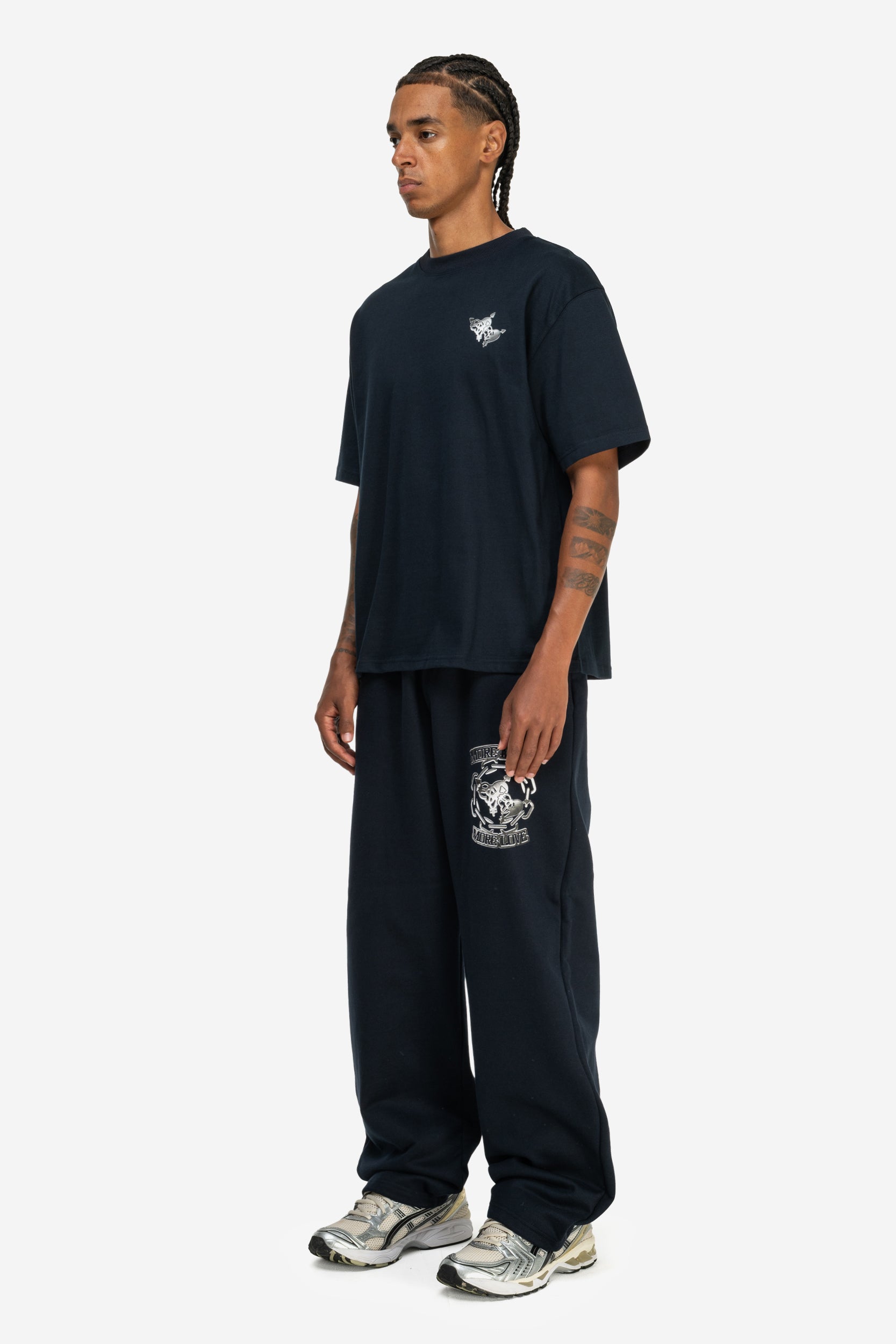 CHROME TEE NAVY
