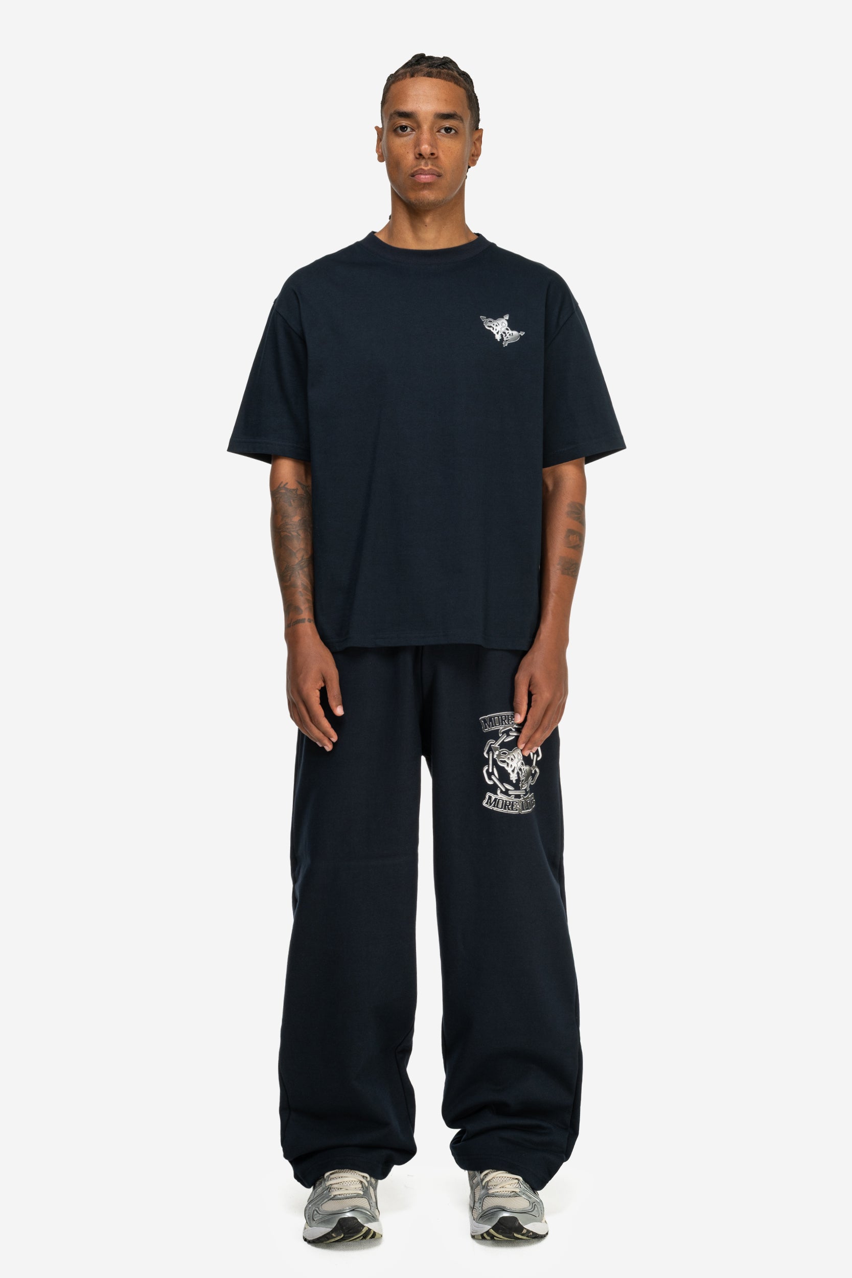 CHROME TEE NAVY