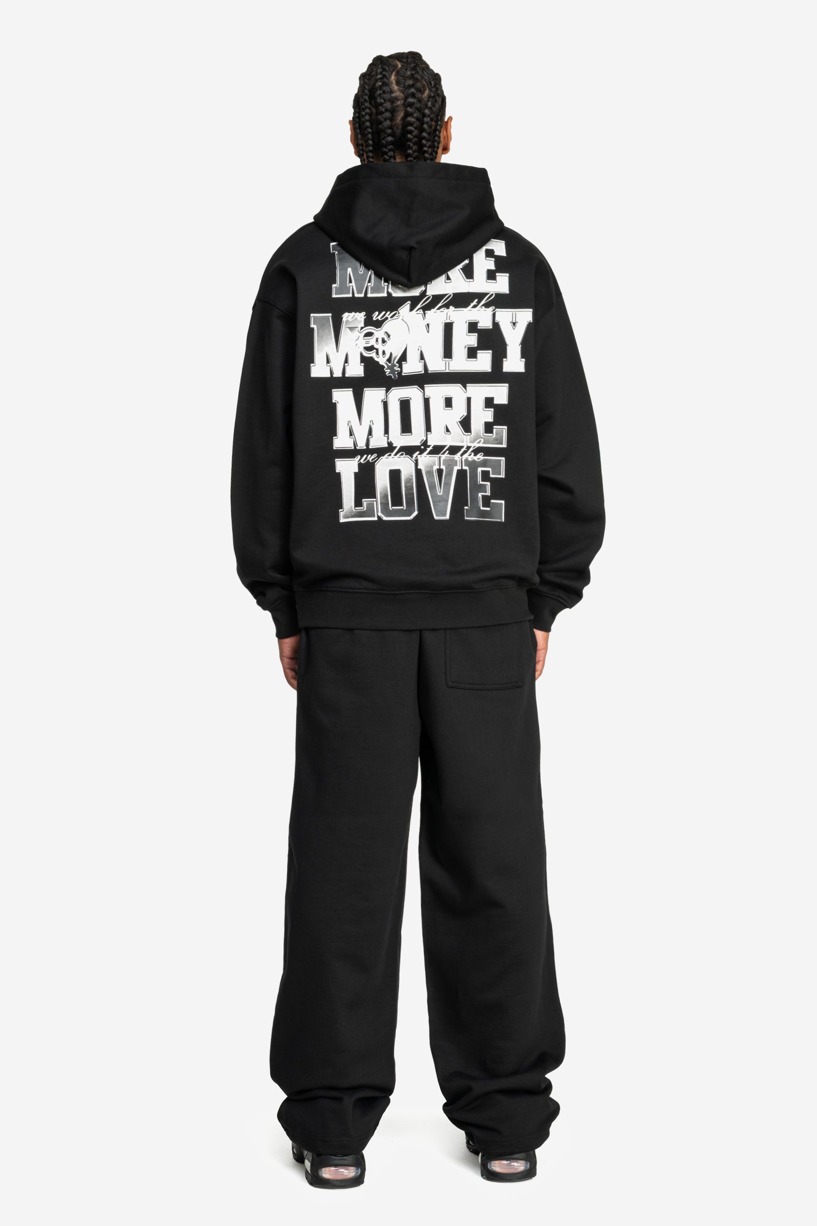 CHROME HOODIE BLACK