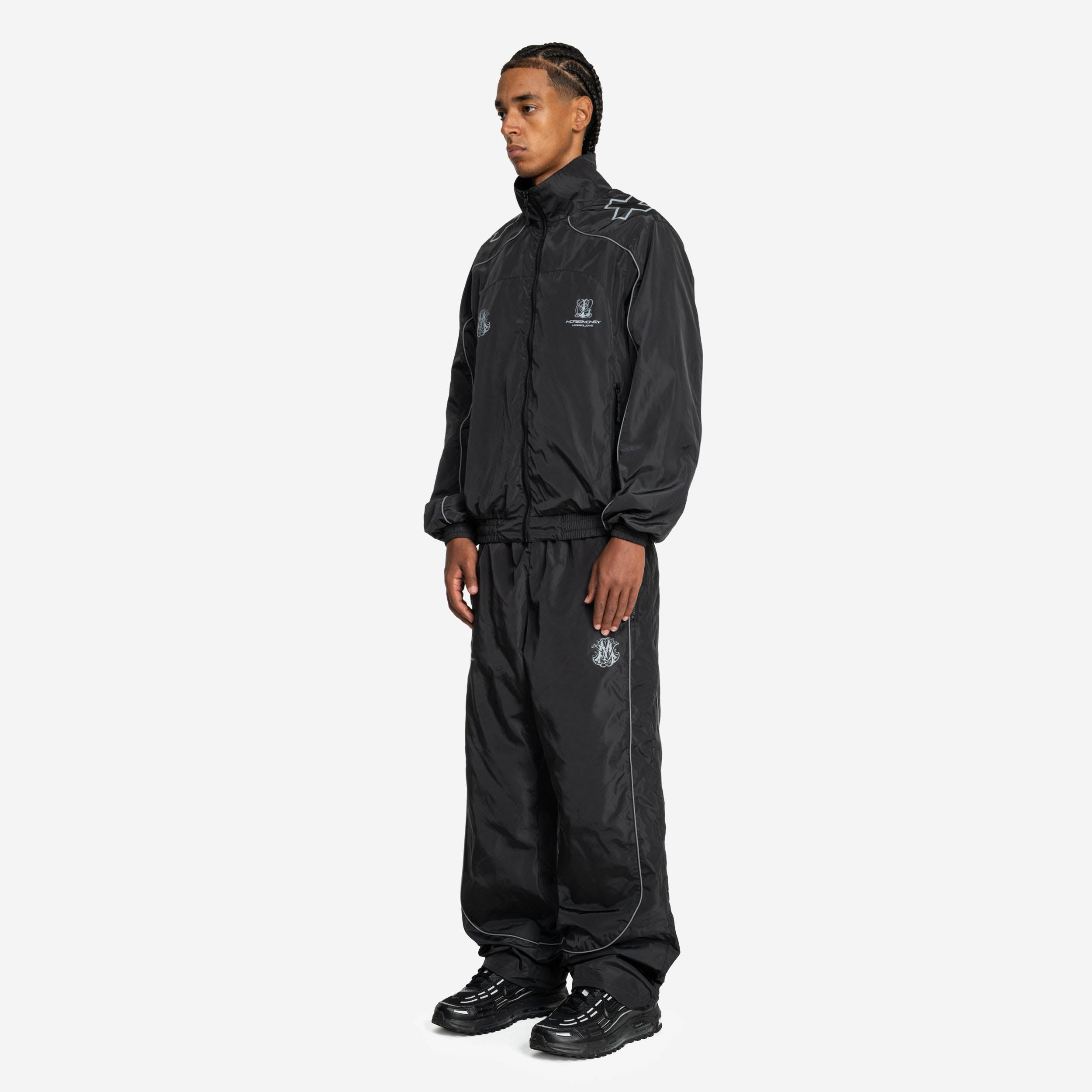 PLUS TRACK JACKET BLACK