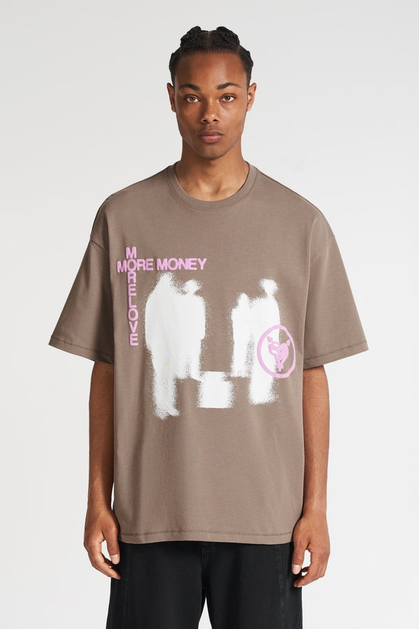 More Money More Love T-Shirt Lost Bond Toffee Tee