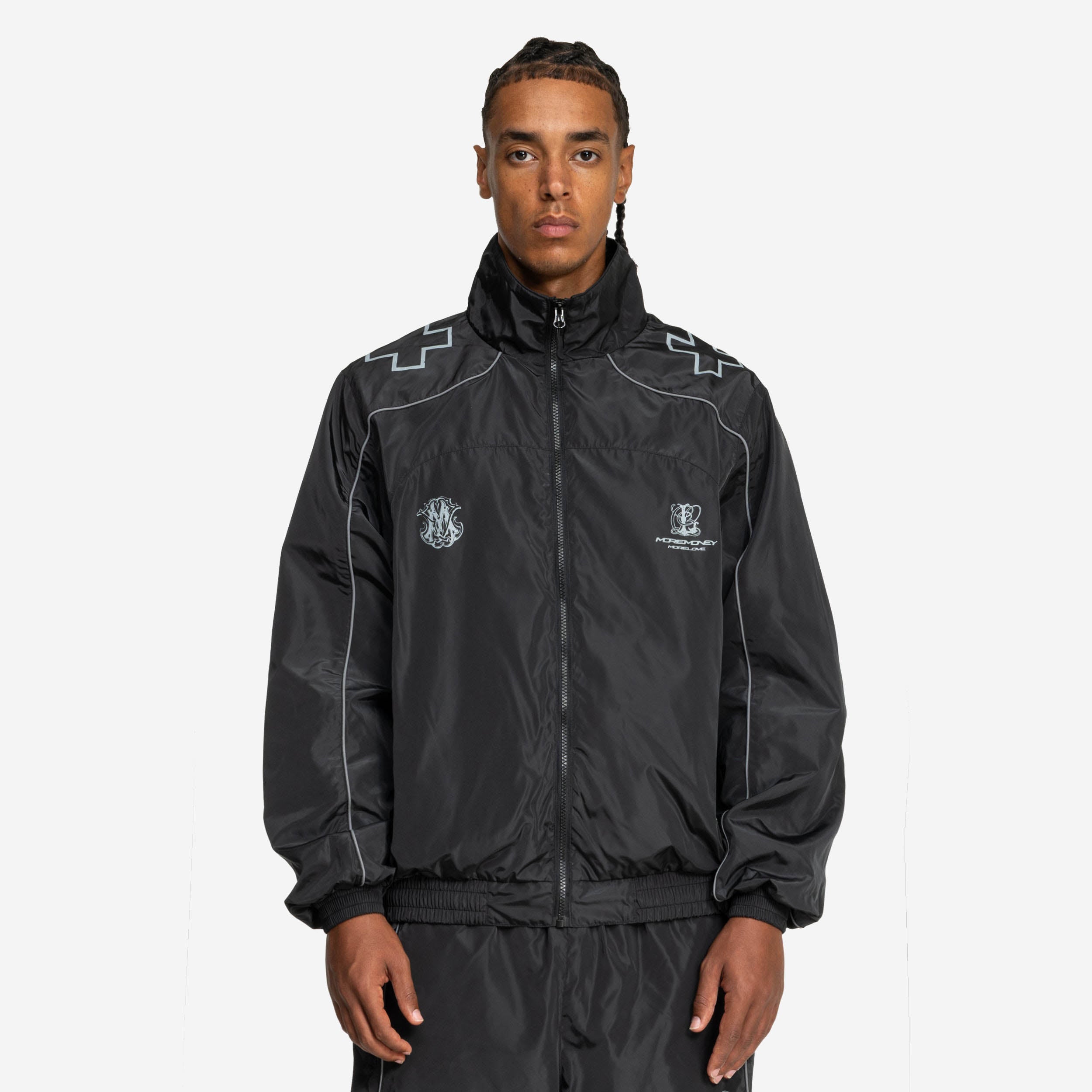 PLUS TRACK JACKET BLACK