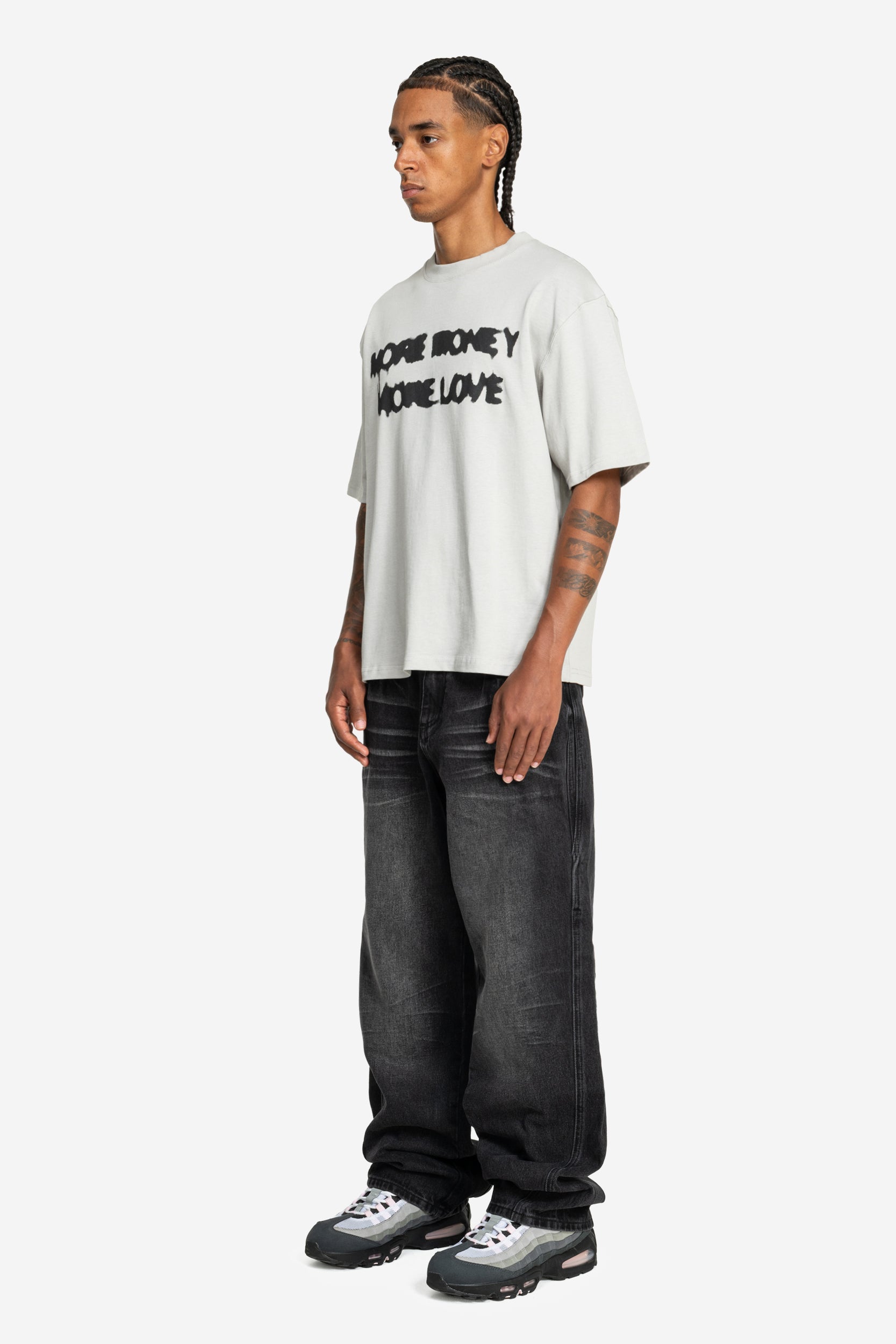 LUCID SIGHT TEE LIGHT GREY