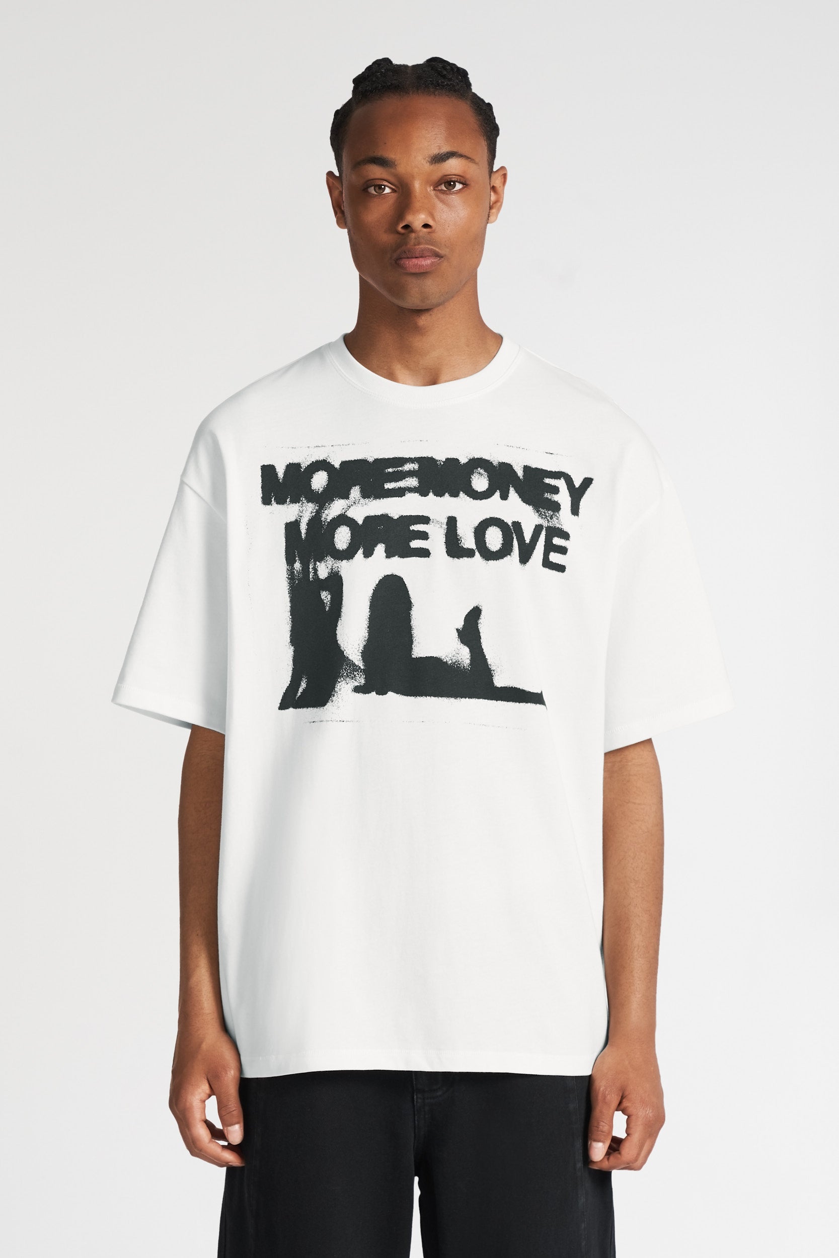 More Money More Love Streetwear - Wet Dream Polar White Tee – MORE ...