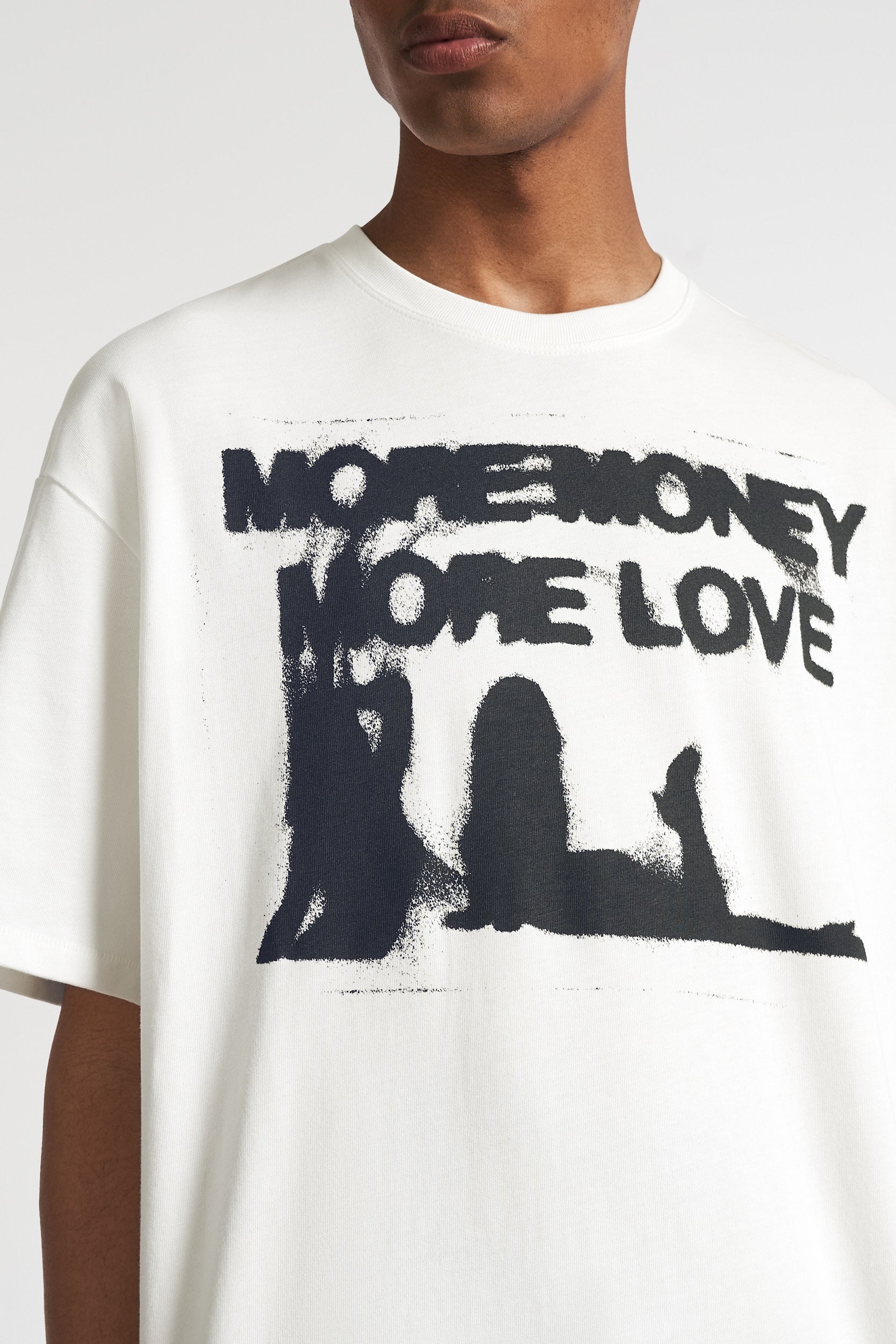 More Money More Love Streetwear - Wet Dream Polar White Tee – MORE ...