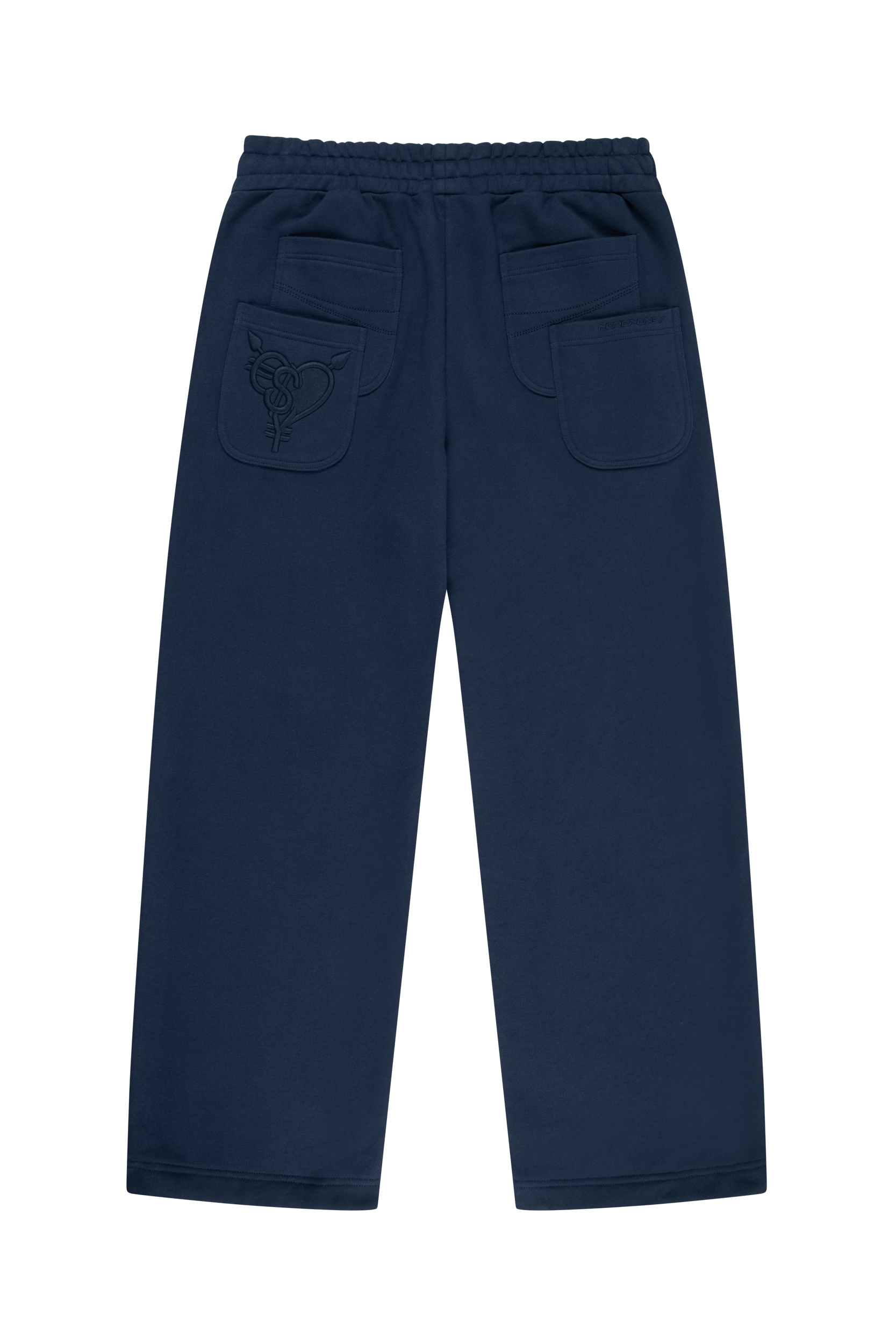 OPEN LEG JOGGER NAVY