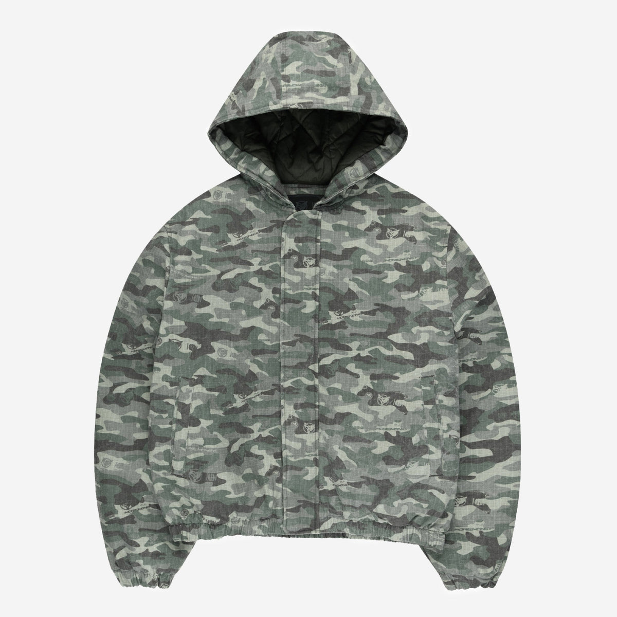 RIPSTOP JACKET CAMO GREEN