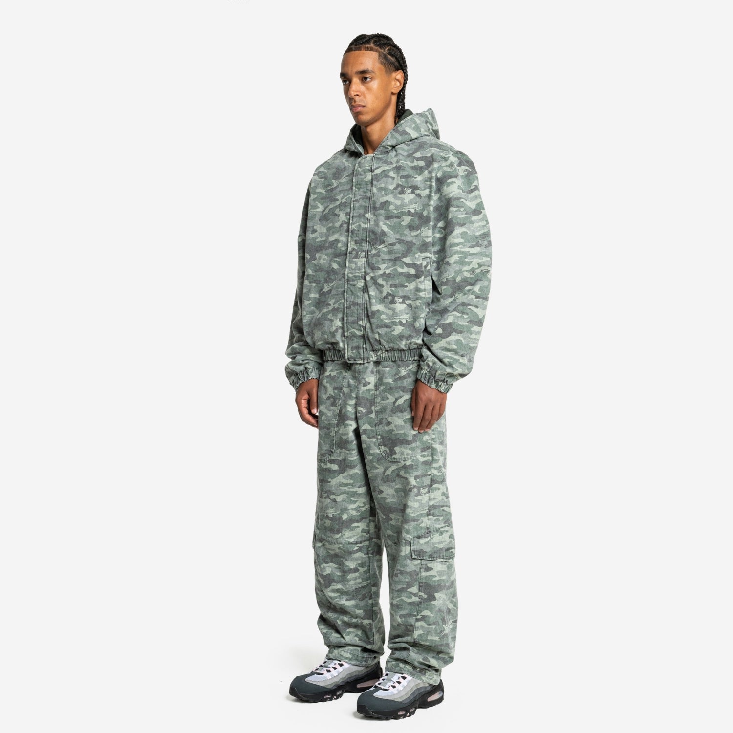 RIPSTOP JACKET CAMO GREEN