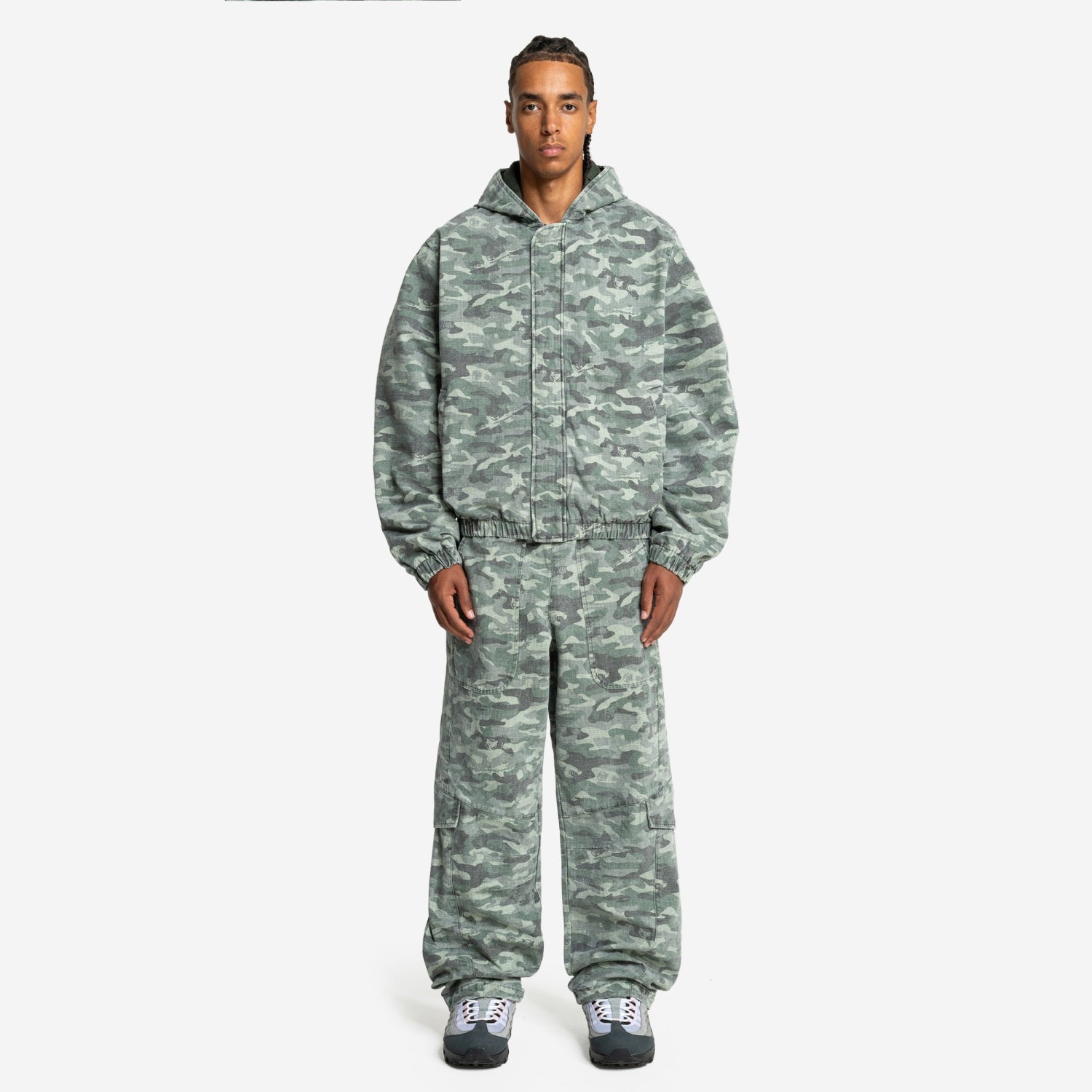 RIPSTOP JACKET CAMO GREEN