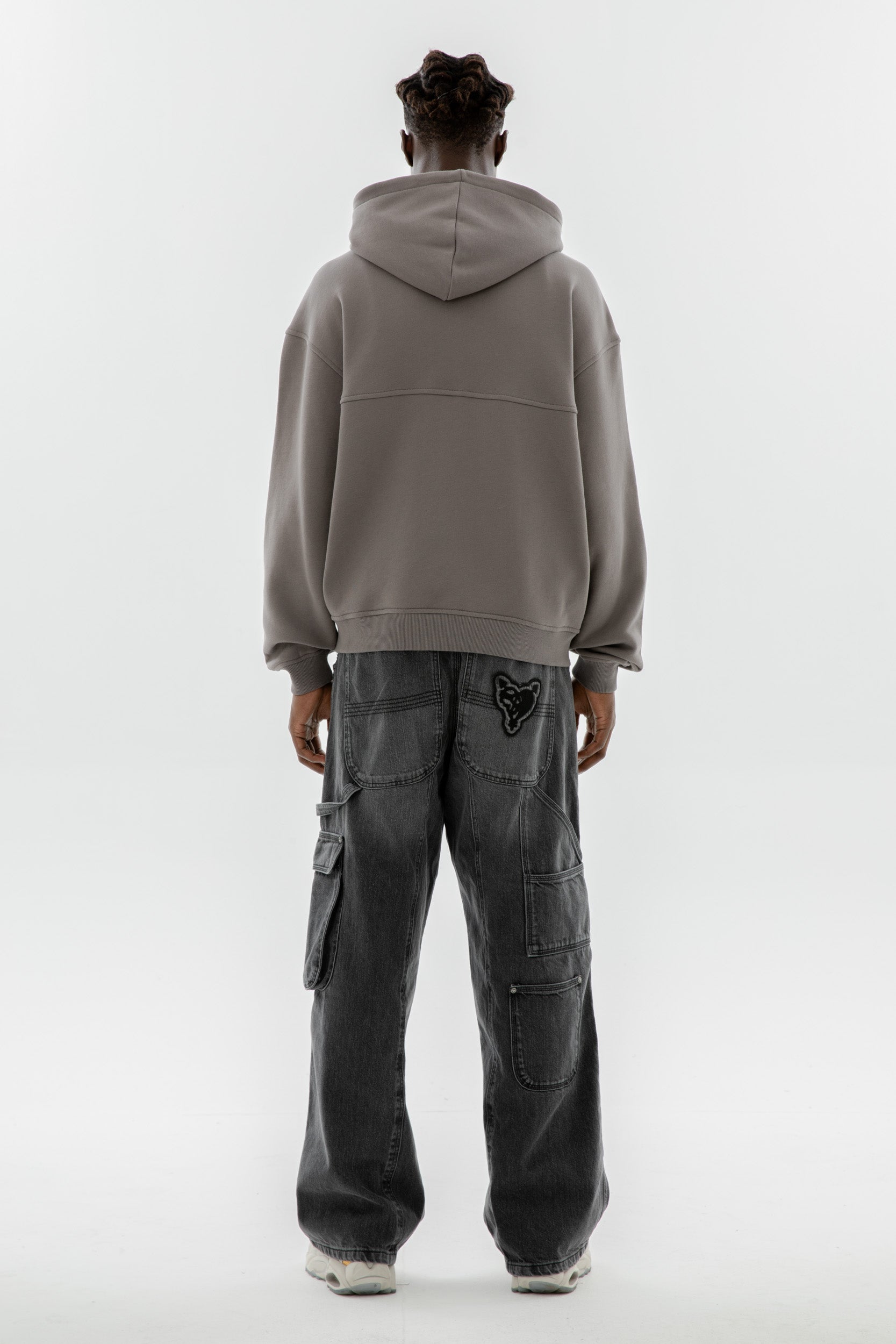 IDENTIFICATION ZIP DARK GREY 