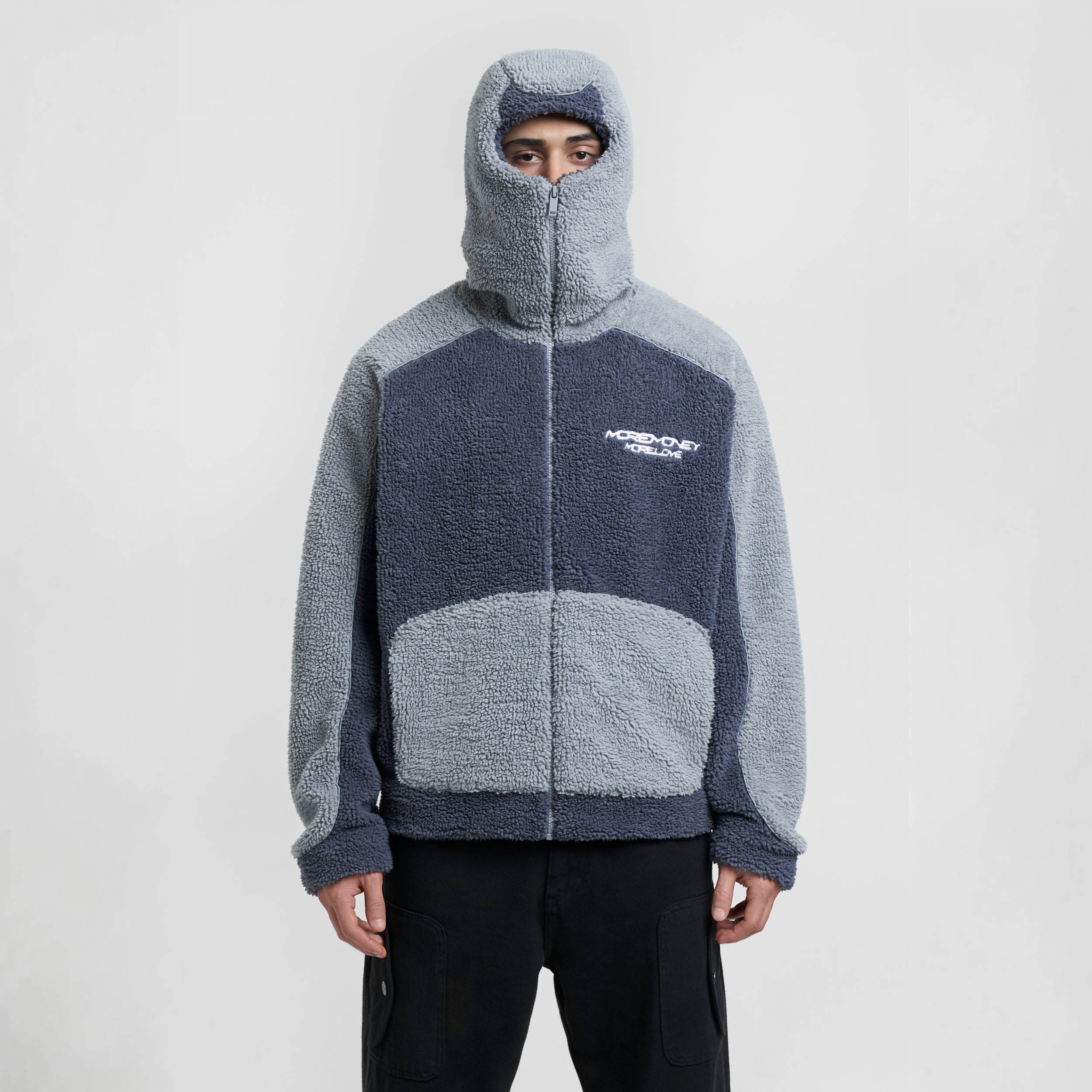 MULTIFACED FLEECE BLUE NOTES