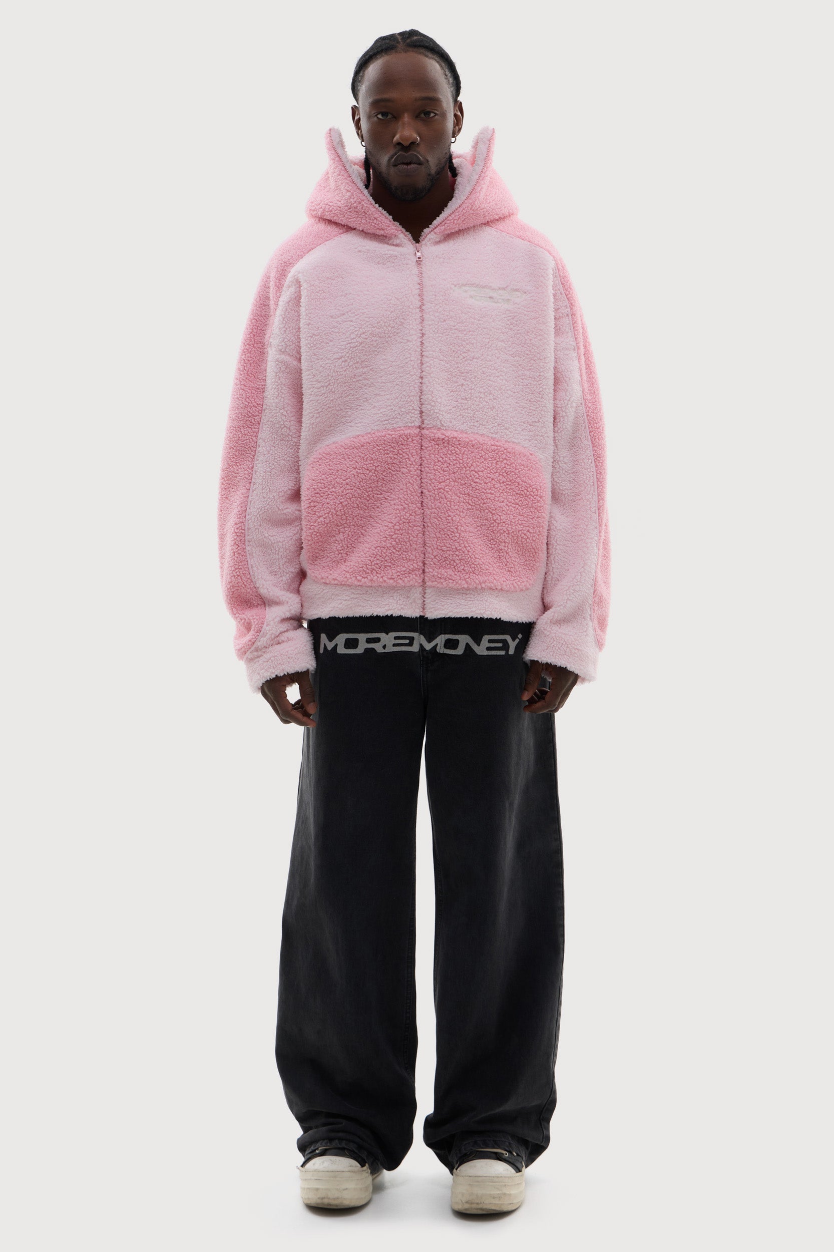 MULTIFACED FLEECE PINK 