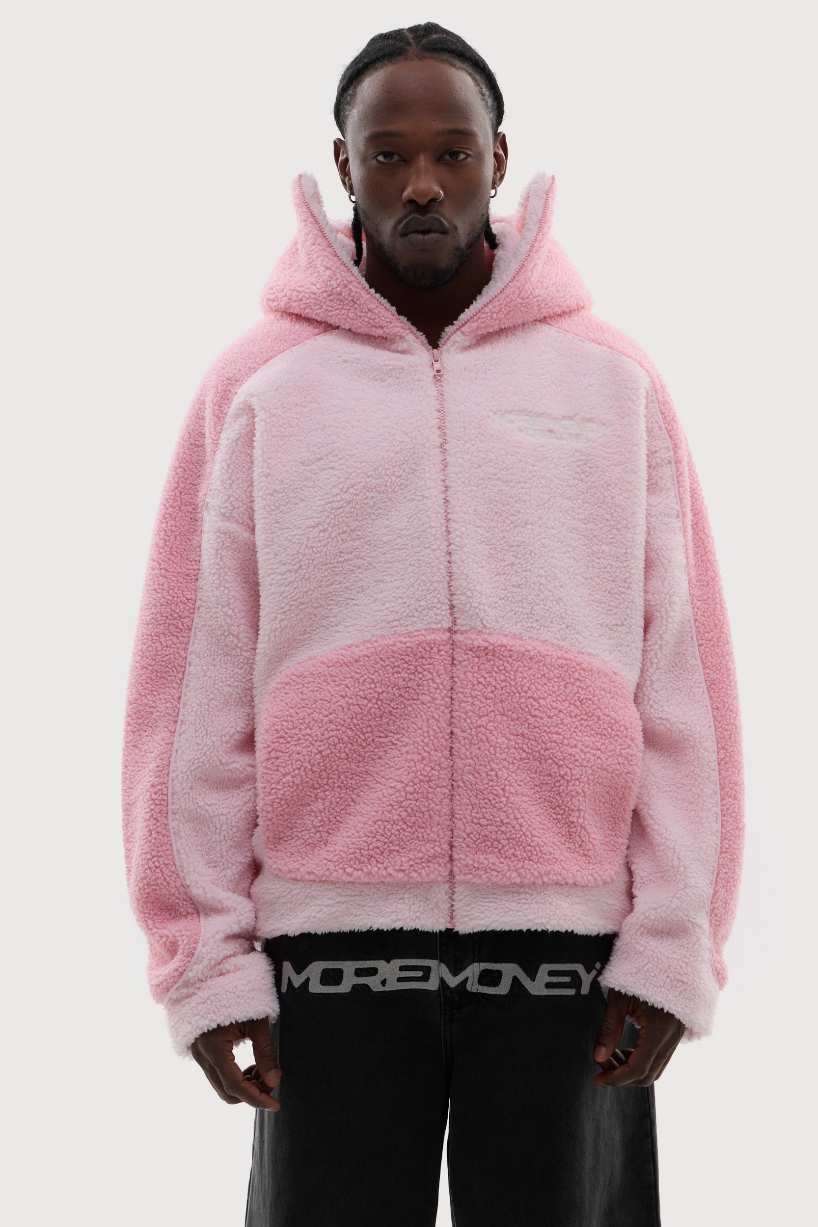 MULTIFACED FLEECE PINK 