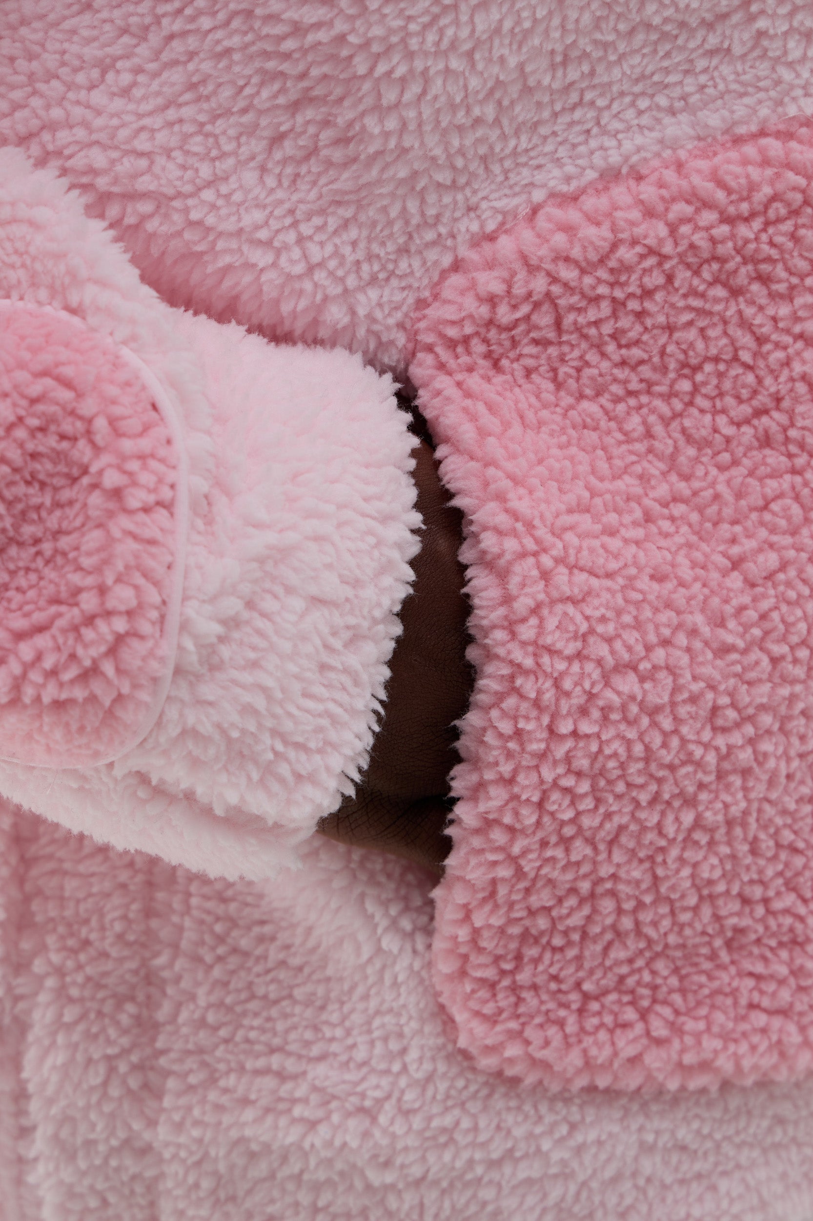 MULTIFACED FLEECE PINK