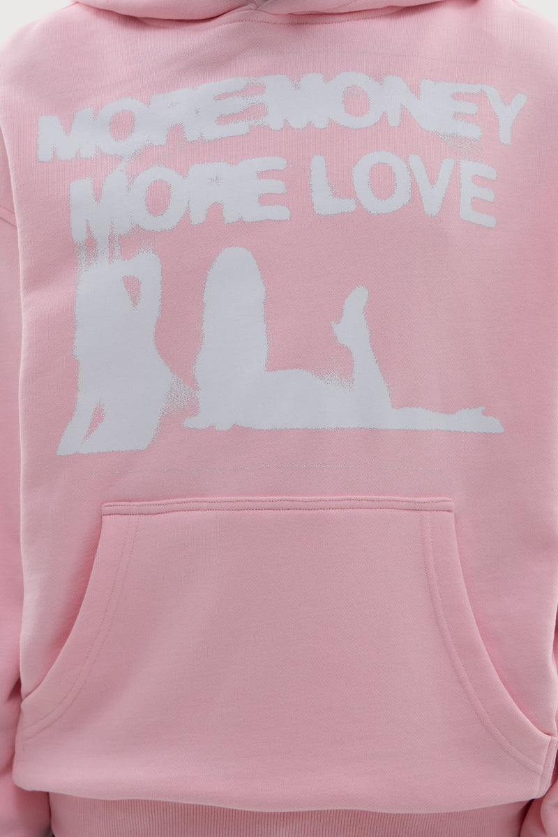 WET DREAM PINK HOODIE – MORE MONEY MORE LOVE