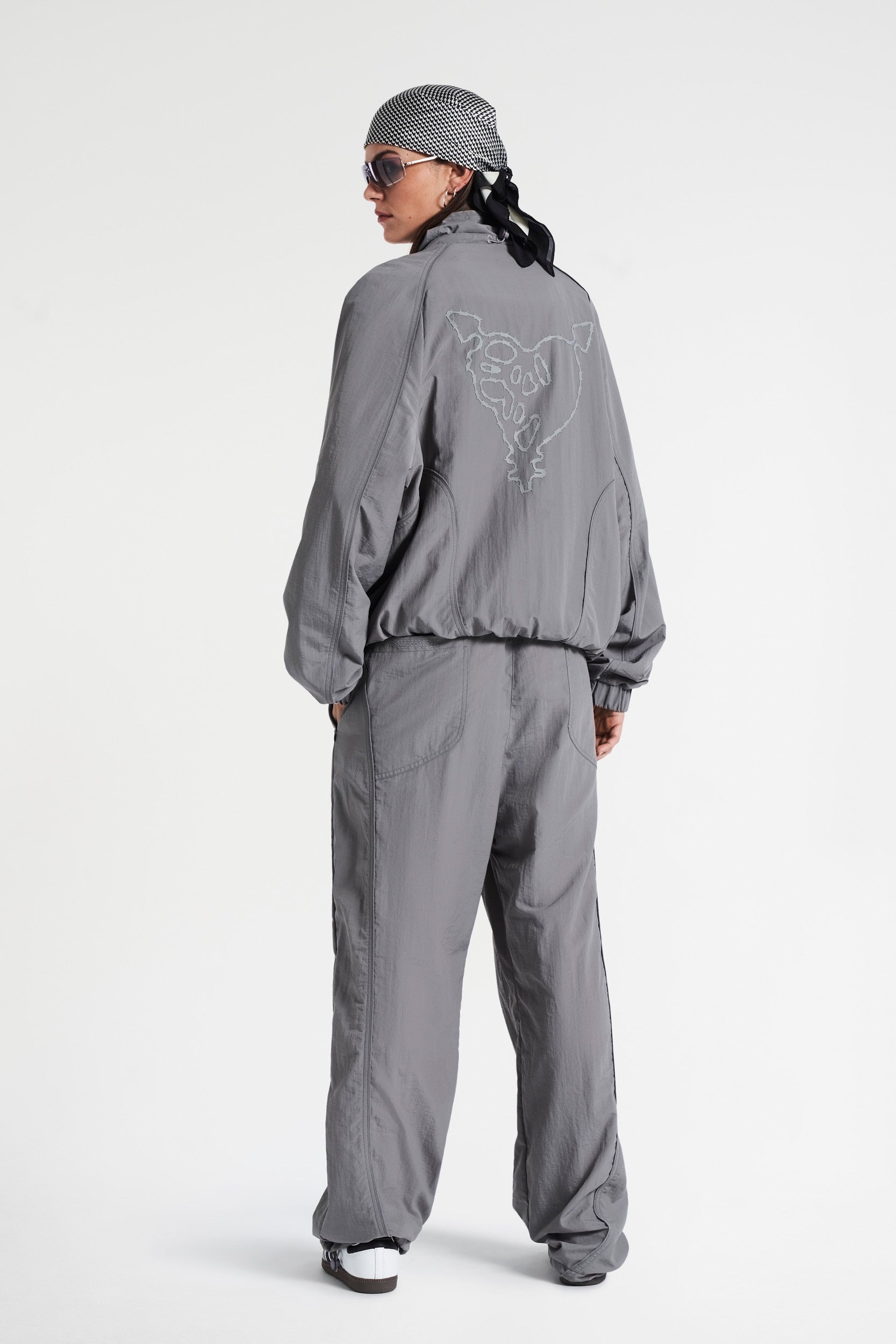 TRACK PANTS GREY