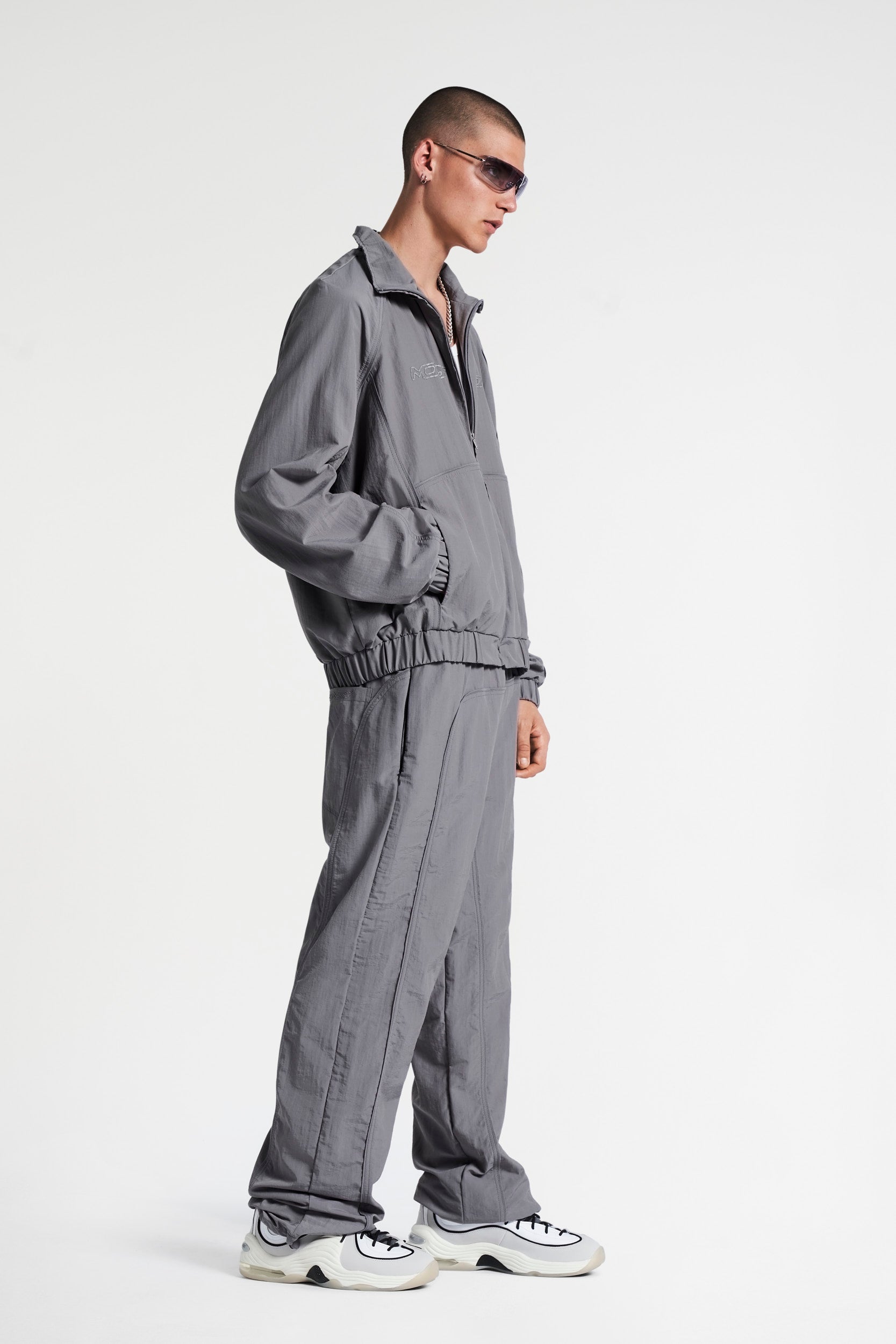 TRACK PANTS GREY