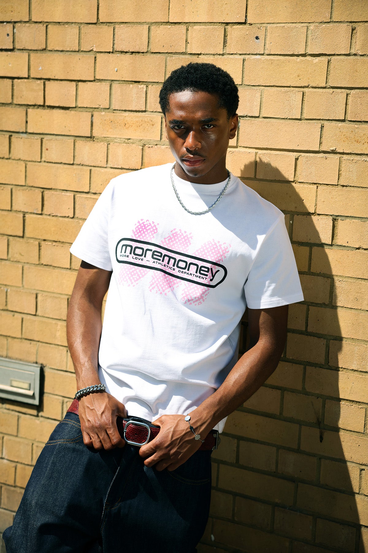 ATHLETICS DEPT. TEE WHITE
