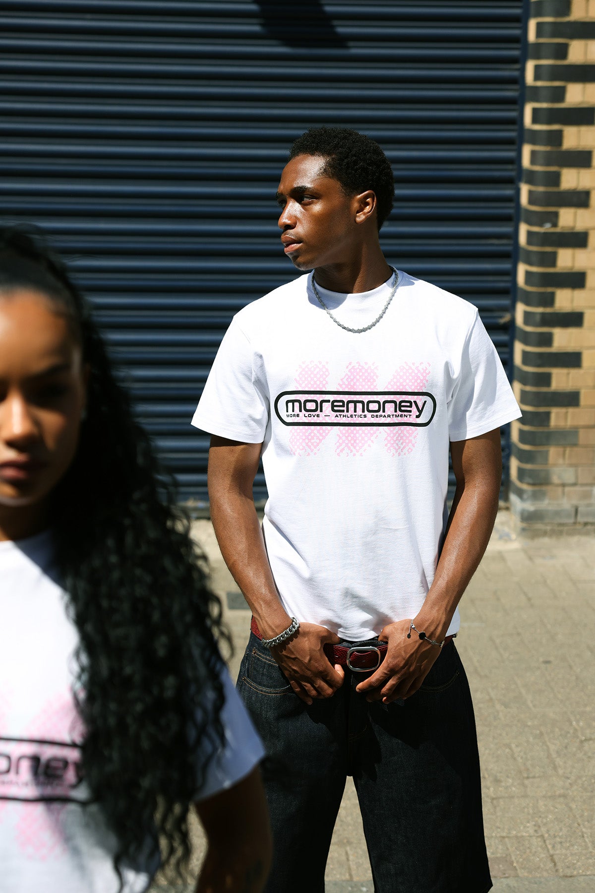 ATHLETICS DEPT. TEE WHITE