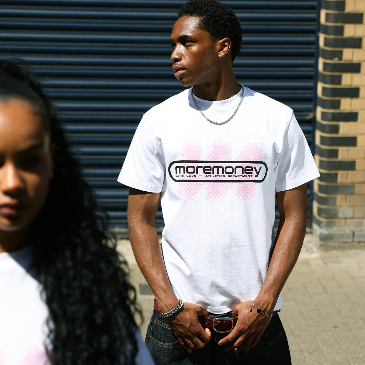 ATHLETICS DEPT. TEE WHITE