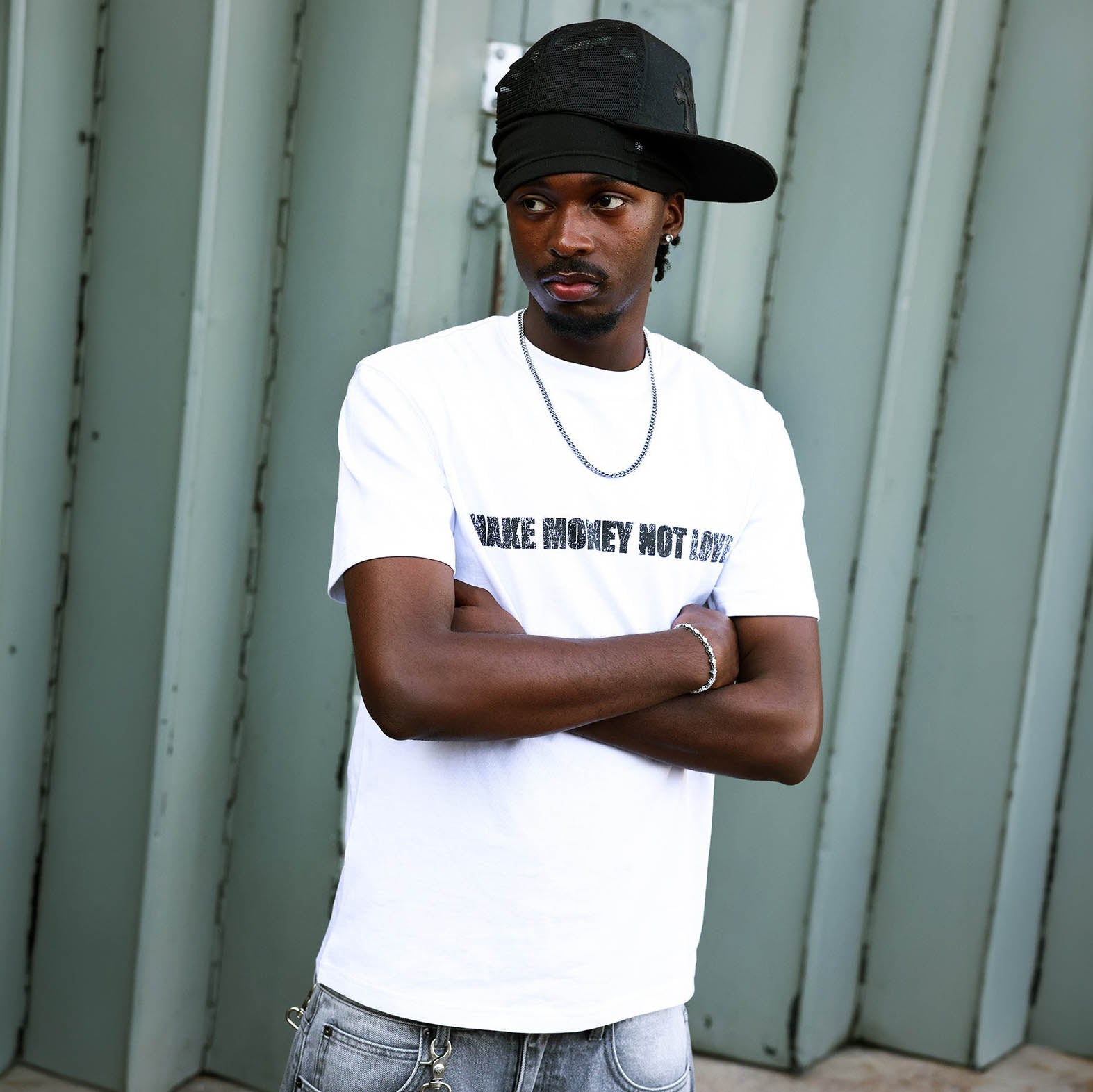 MAKE MONEY TEE WHITE