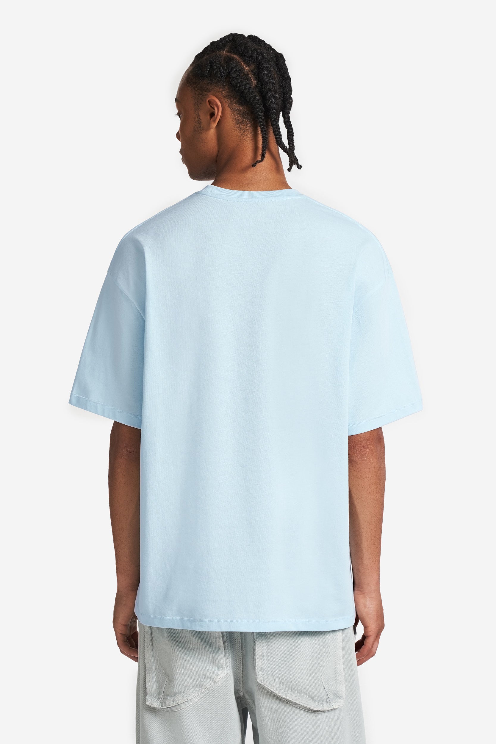 BASELESS BARCODE TEE ICY  FROST