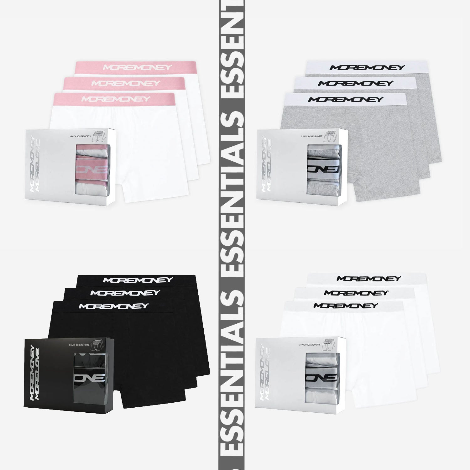 THE BOXERS PACK CEO - 12-PACK - 4 COLORS