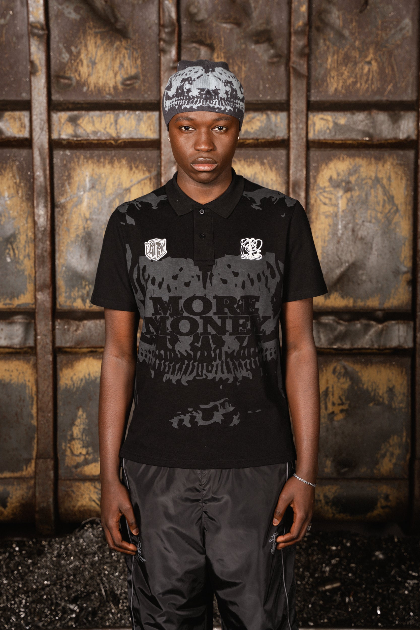 SCULL POLO BLACK