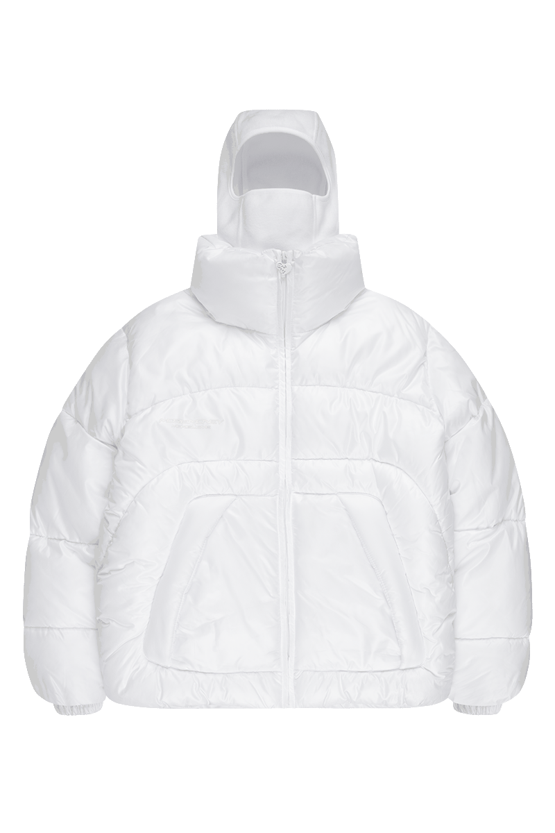 LIGHT NINJA PUFFER JACKET WHITE