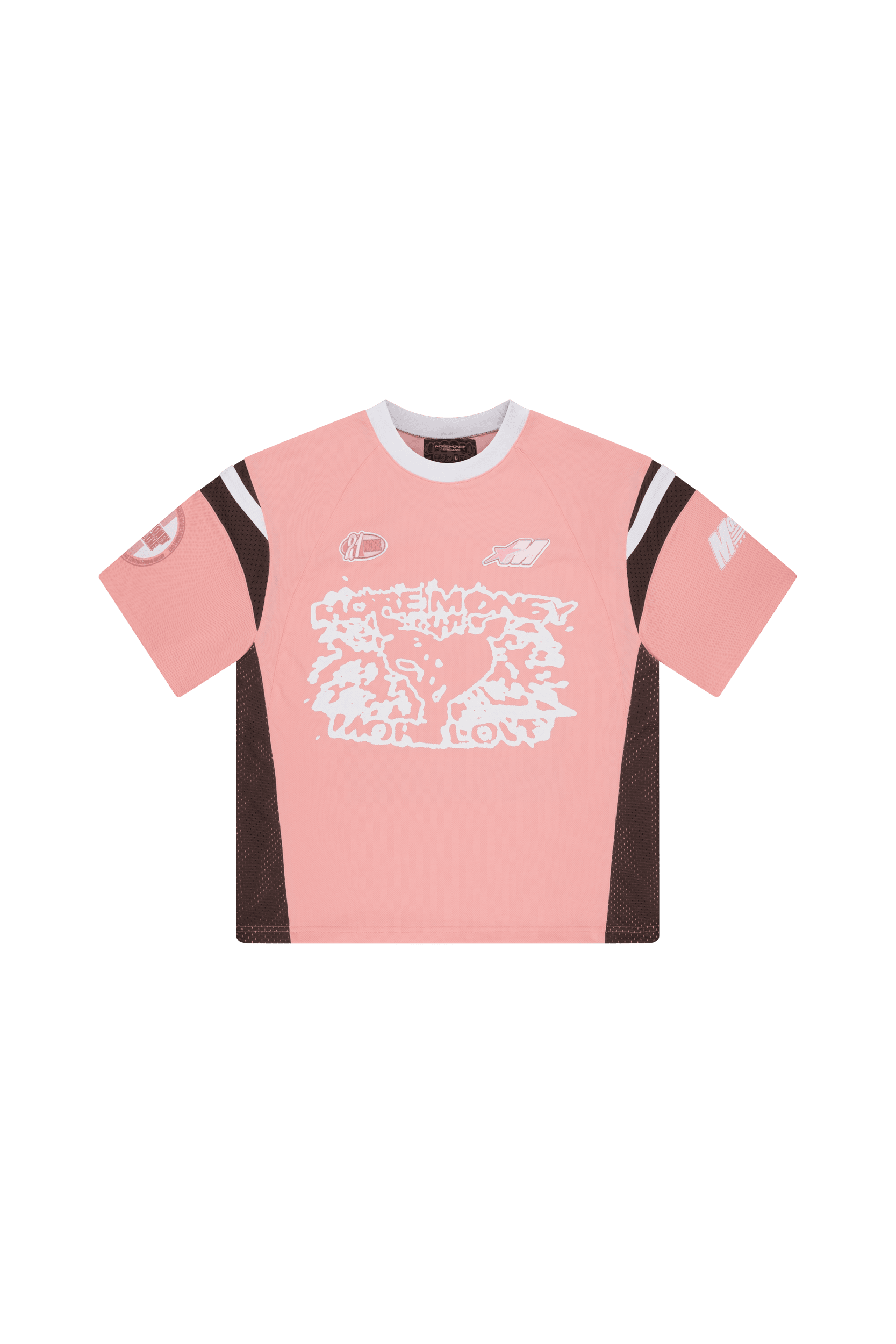 FOOTBALL MESH JERSEY PINK 