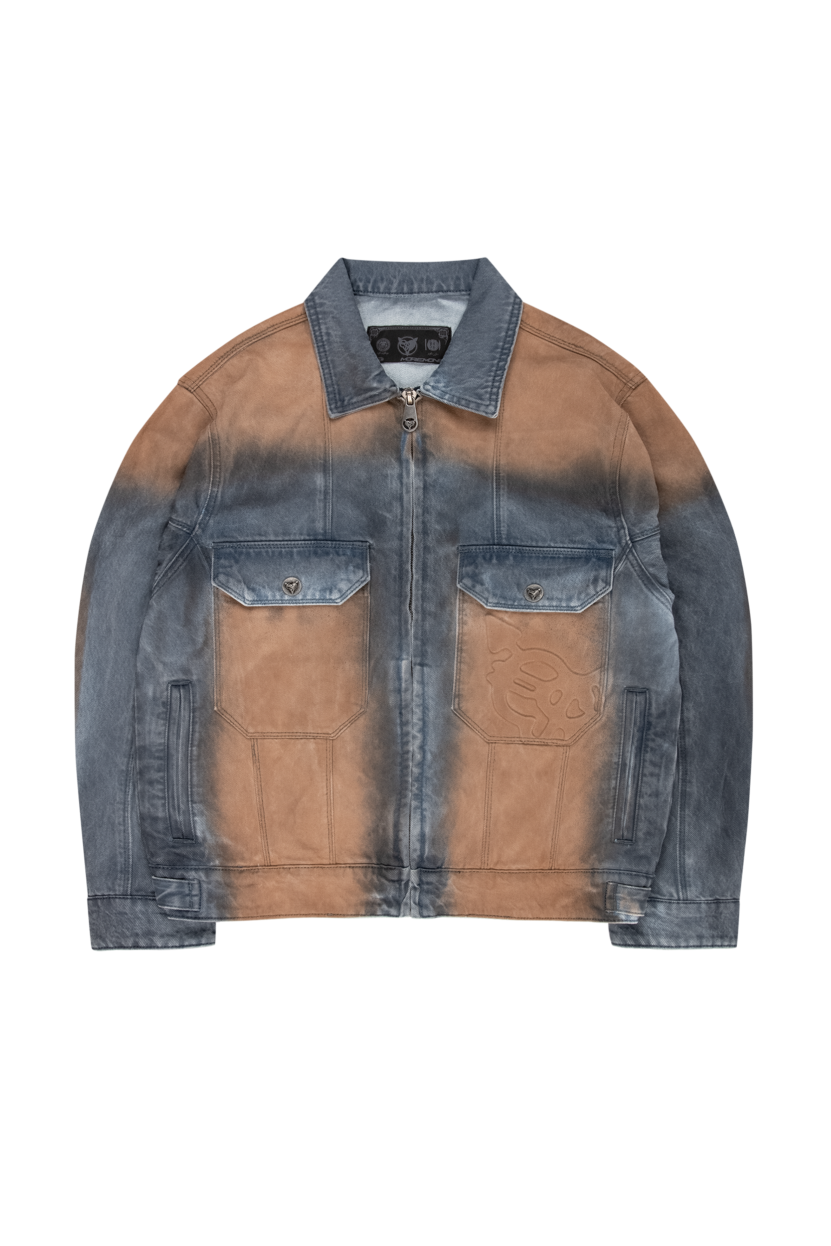 DIRT WASHED DENIM JACKET