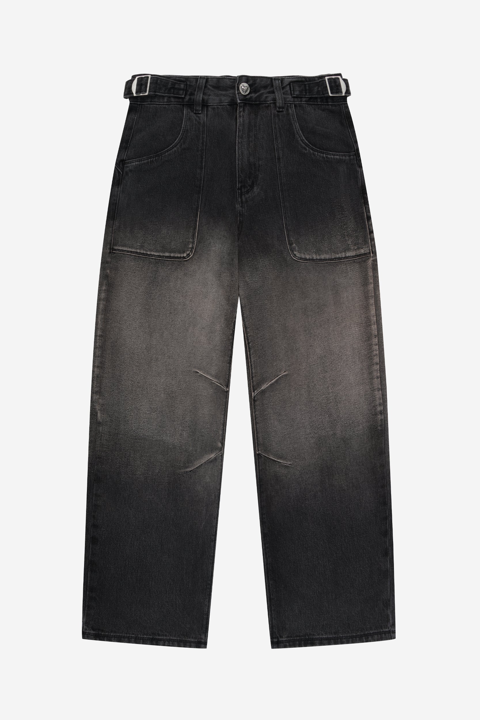 RADIANT CASH ZIP ALL BLACK + CRUSH DENIM