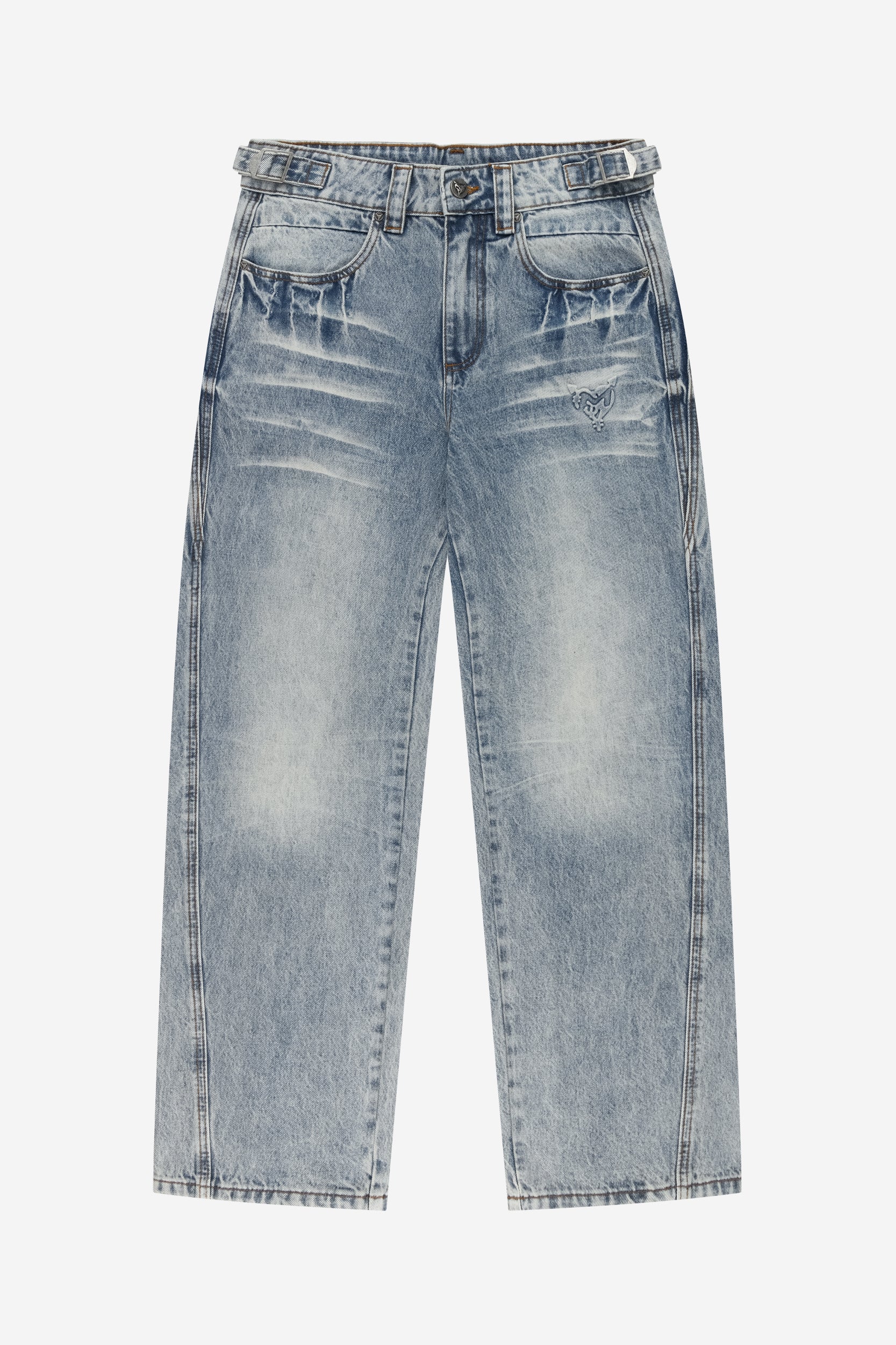 DISTINCTIVE DENIM WASHED BLUE