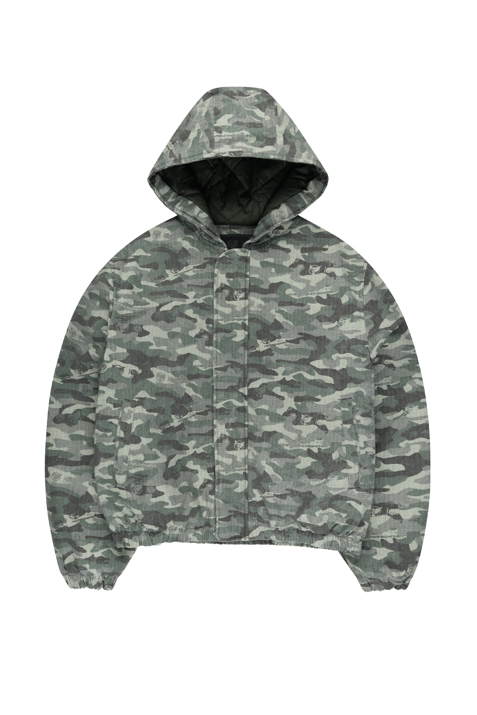 RIPSTOP JACKET CAMO GREEN