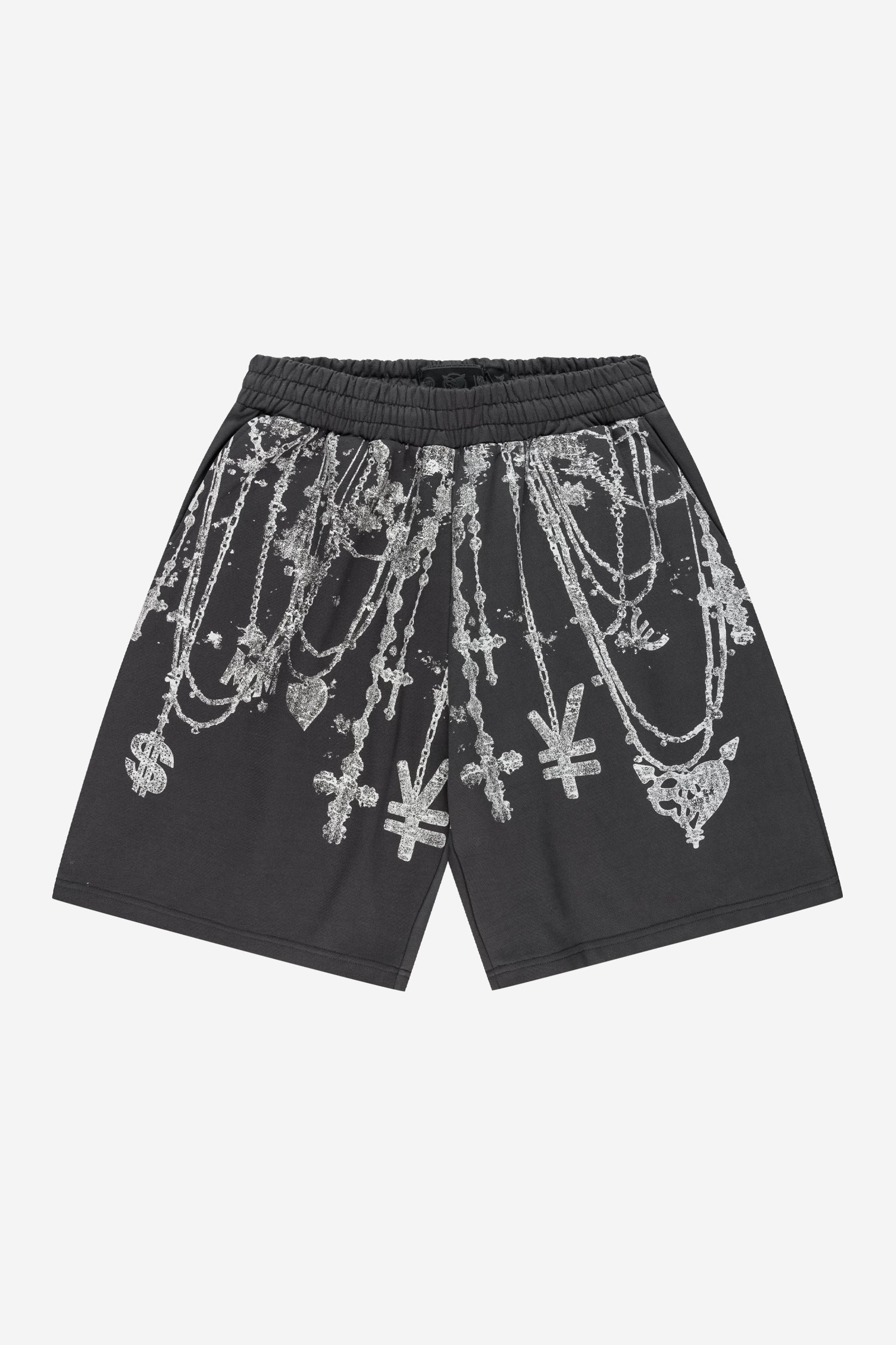 CHAINS SHORTS DARKGREY