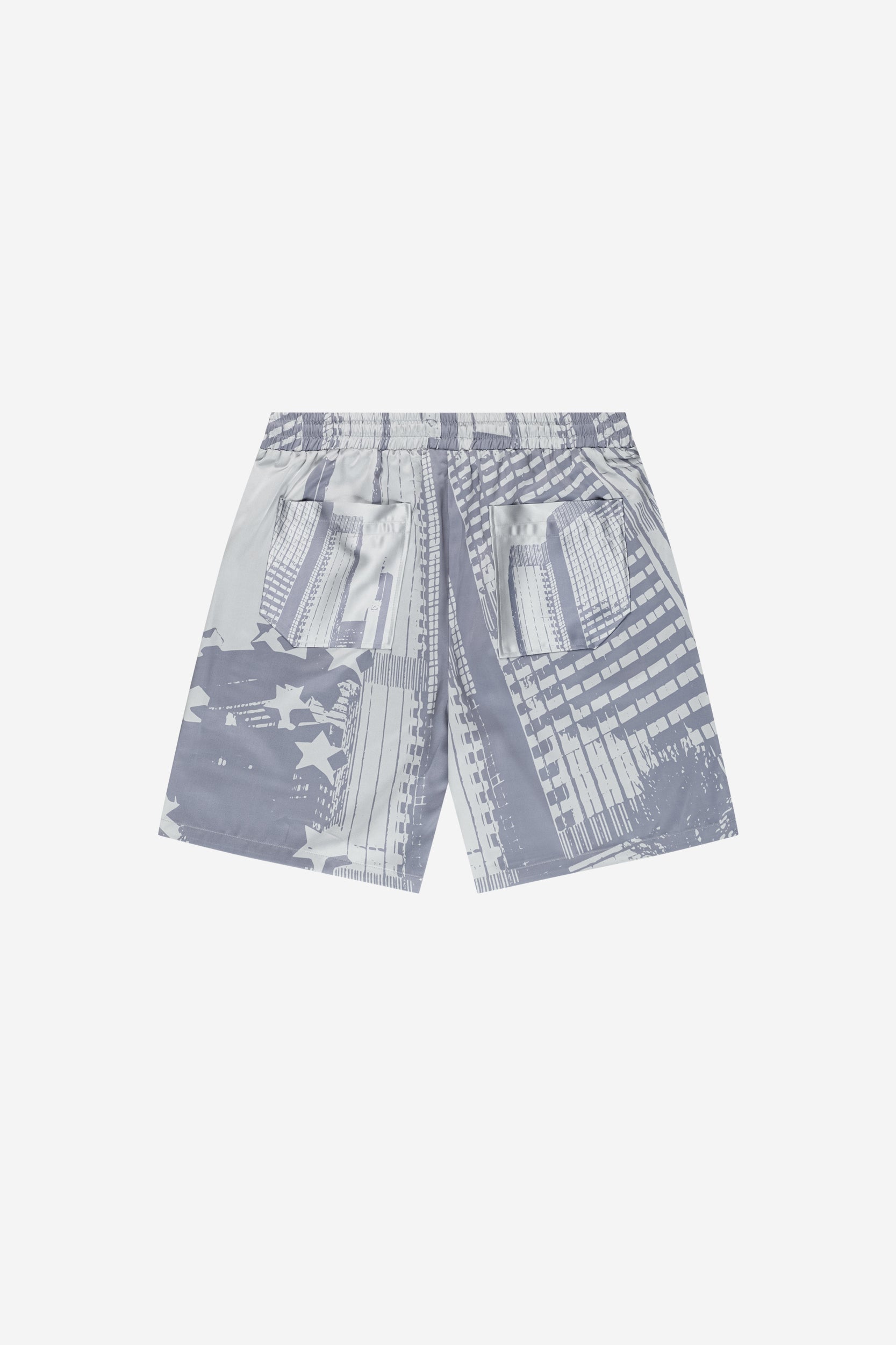 SATIN SHORTS WHITE