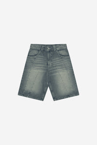 ERROR TEE BLACK + DOUBLE STITCH JORTS