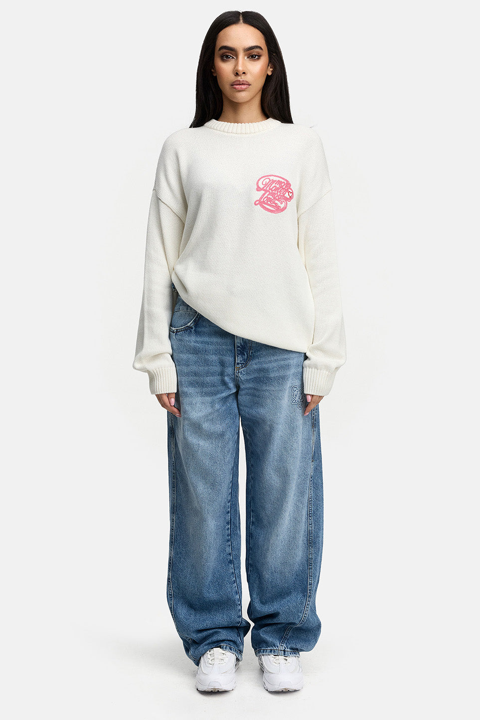 MORE LOVE KNIT WHITE 