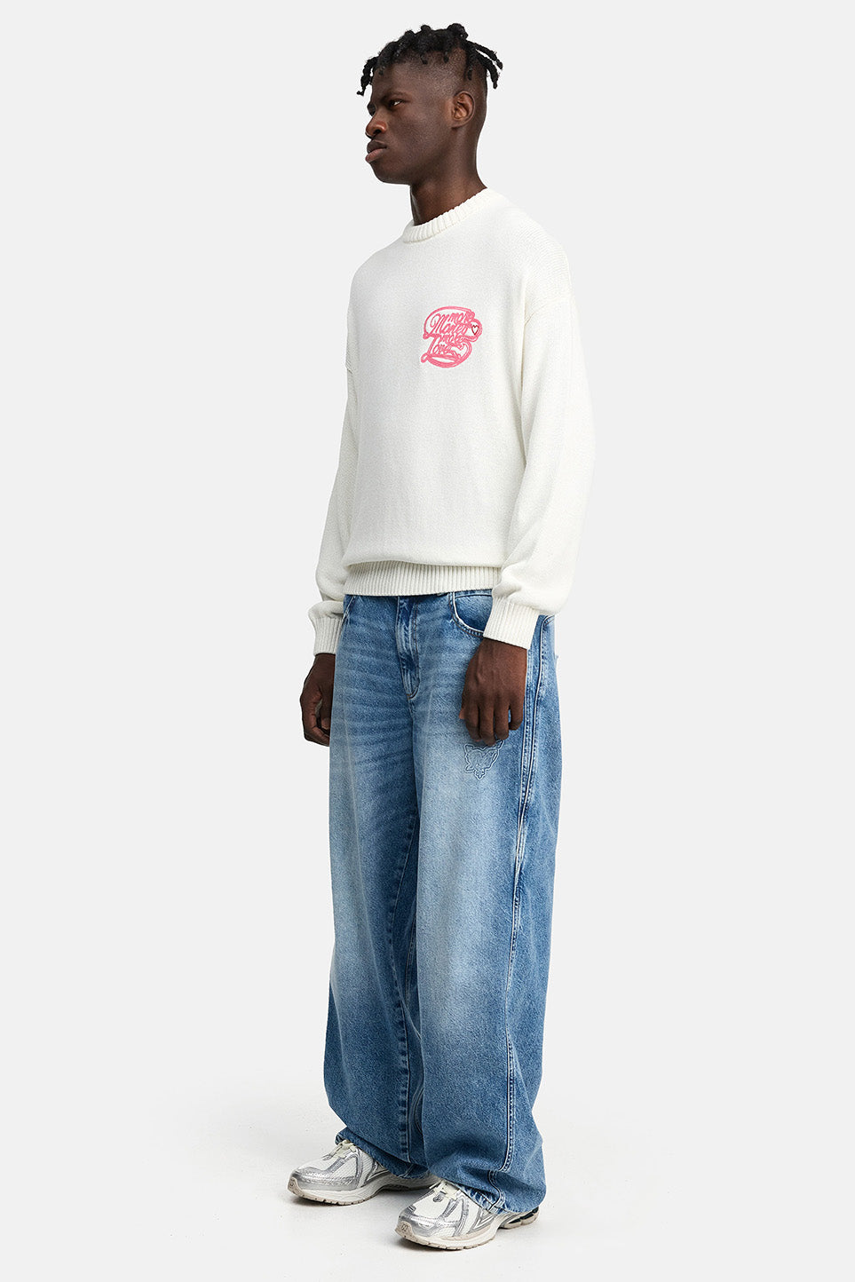 MORE LOVE KNIT WHITE 