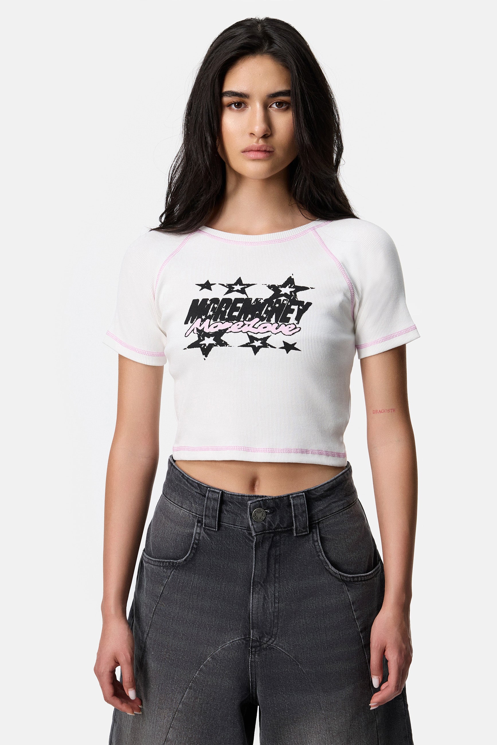 STARLIGHT CROP TOP WHITE