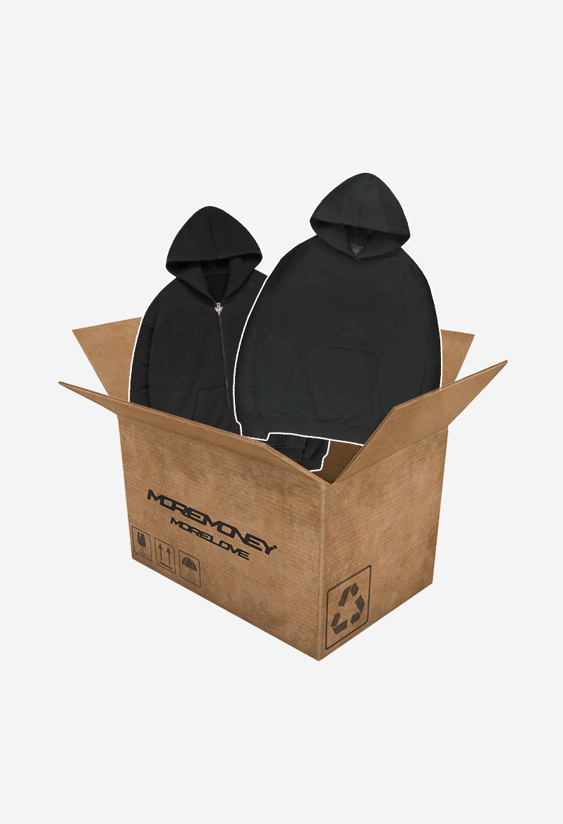 2x HOODIE/ZIP MYSTERY BOX