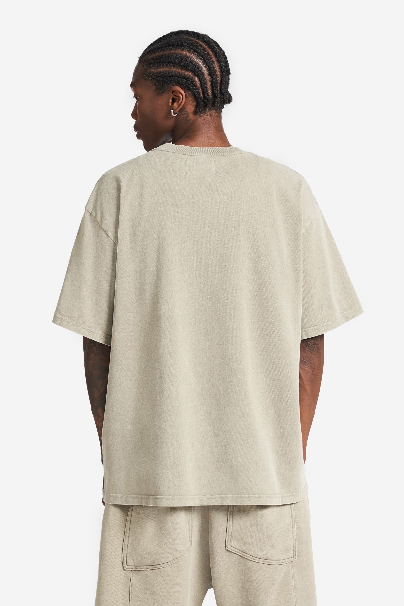 INK CASCADE TEE HAZEL WASHED 