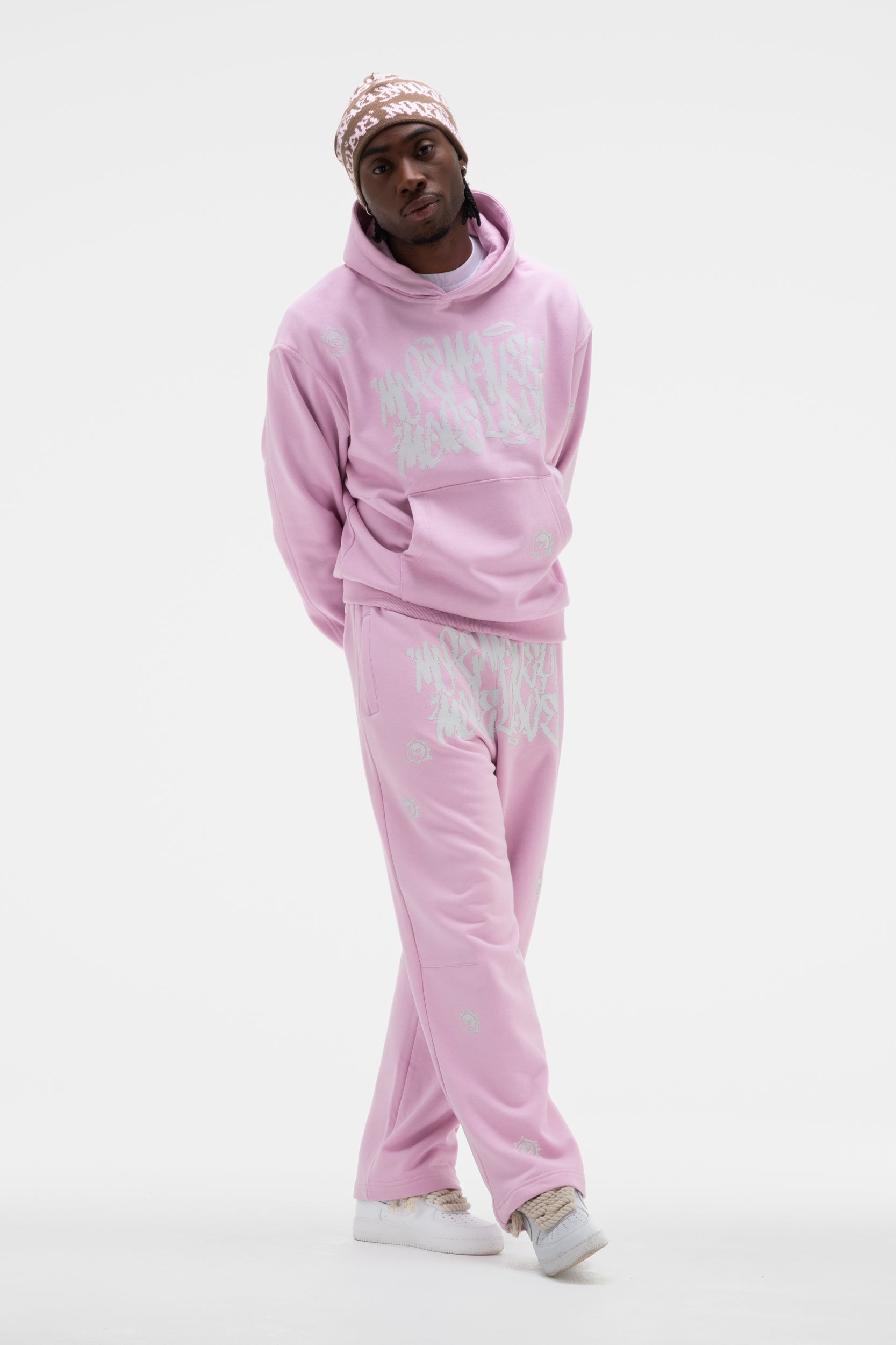 MOST WANTED PINK HOODIE 