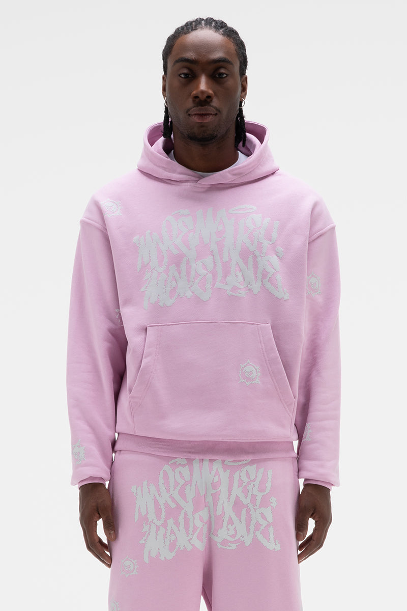 MOST WANTED PINK HOODIE 