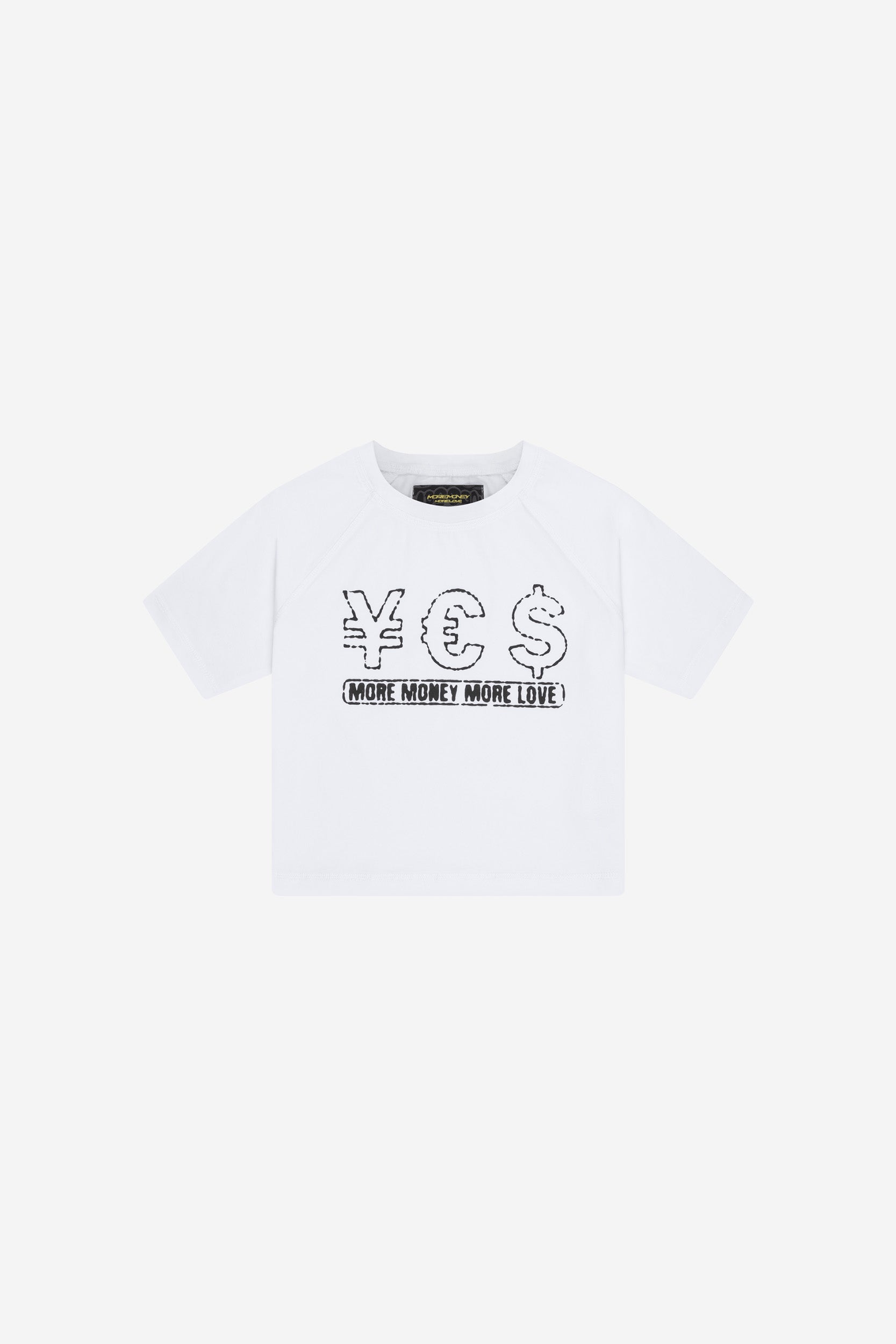 MORE MONEY YES CROP TOP